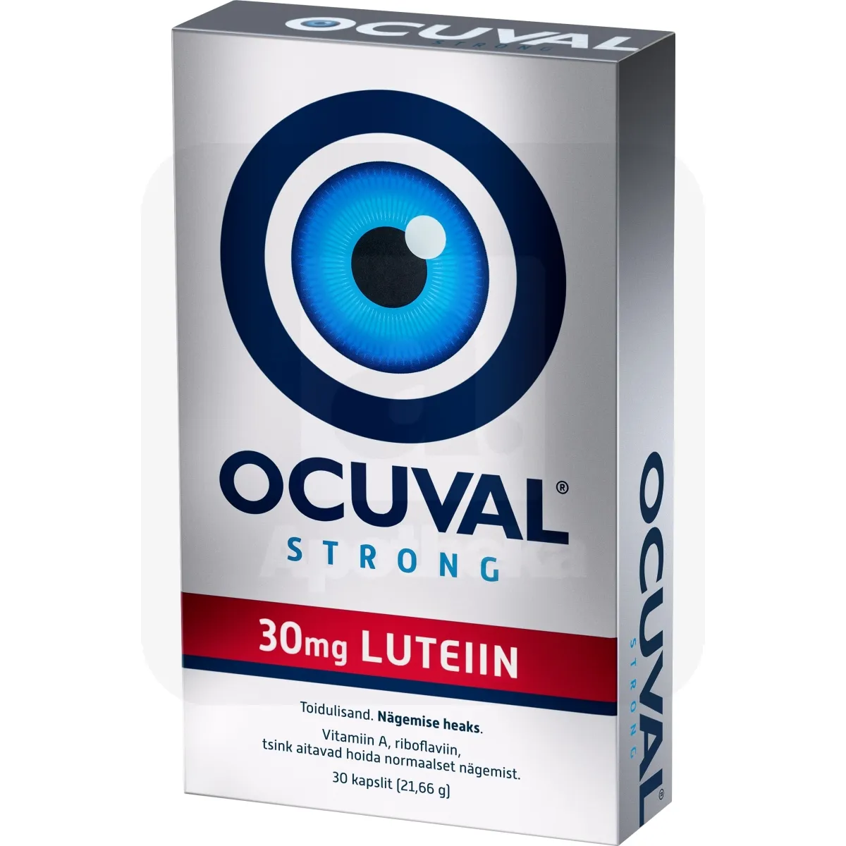 OCUVAL STRONG KAPSLID 30MG N30 - Tootepilt