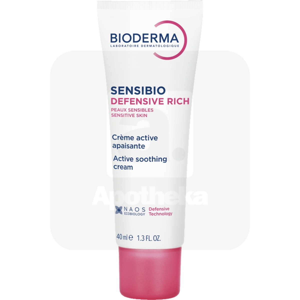 BIODERMA SENSIBIO DEFENSIVE RICH NÄOKREEM RAHUSTAV 40ML - Tootepilt