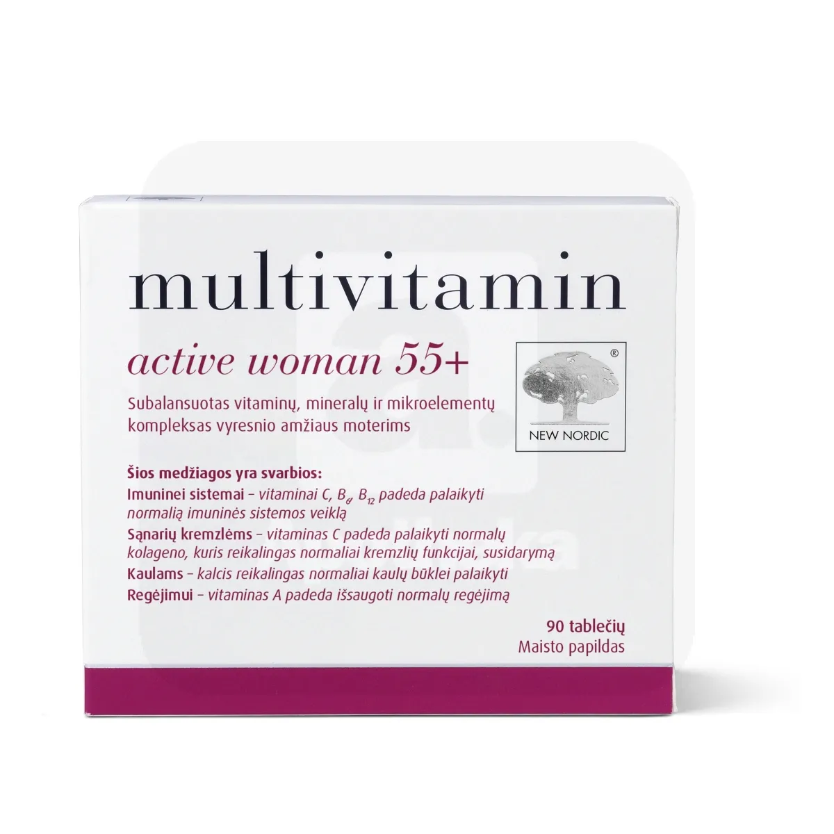 NEW NORDIC MULTI ACTIVE WOMAN 55+ TBL N90 - Tootepilt