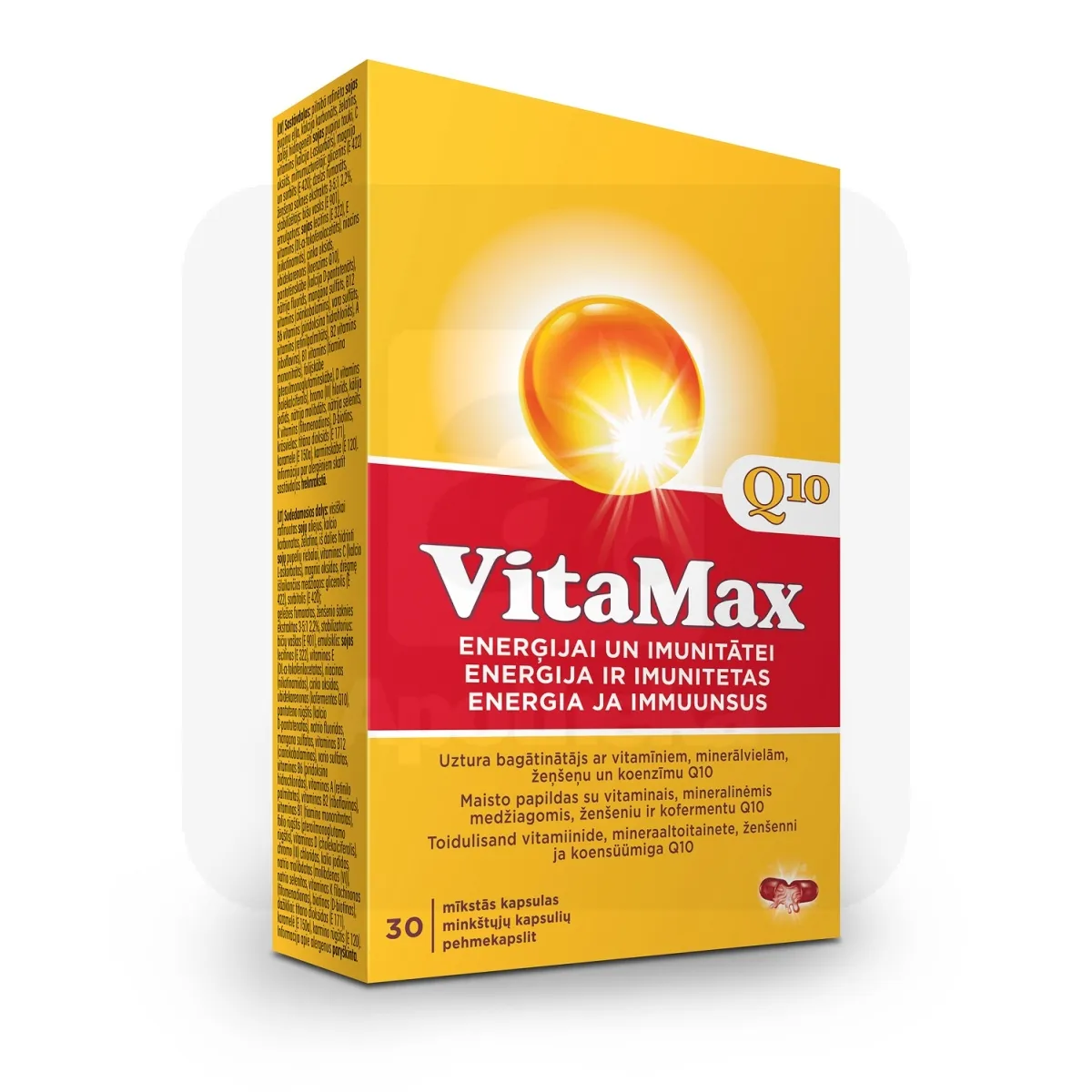 VITAMAX Q10 KAPSLID N30 - Tootepilt