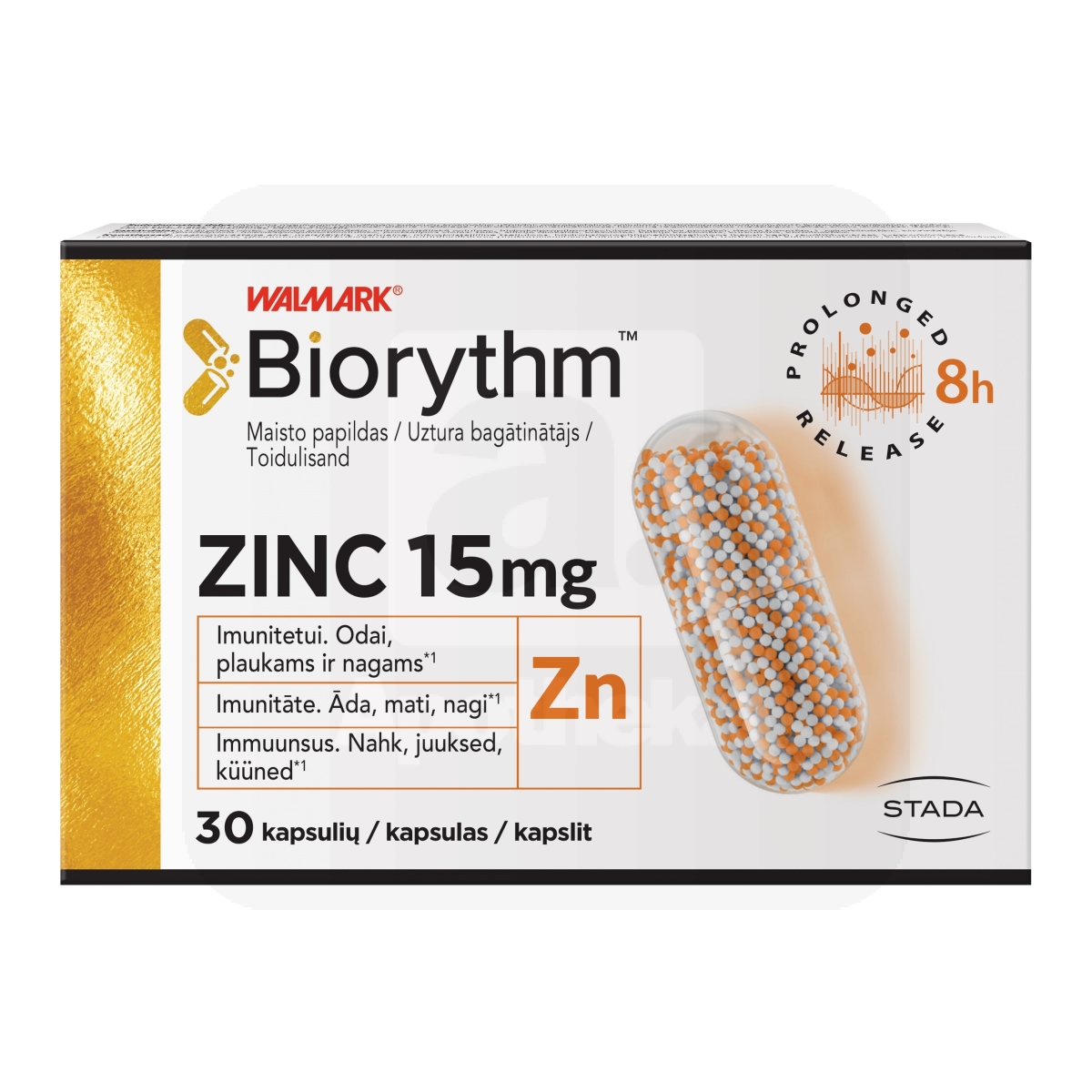 WALMARK BIORYTHM TSINK KAPSLID N30 - Tootepilt 1