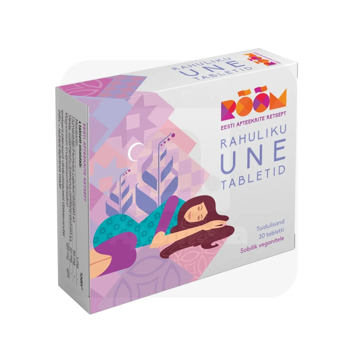 RÕÕM RAHULIKU UNE TABLETID N30 - Tootepilt