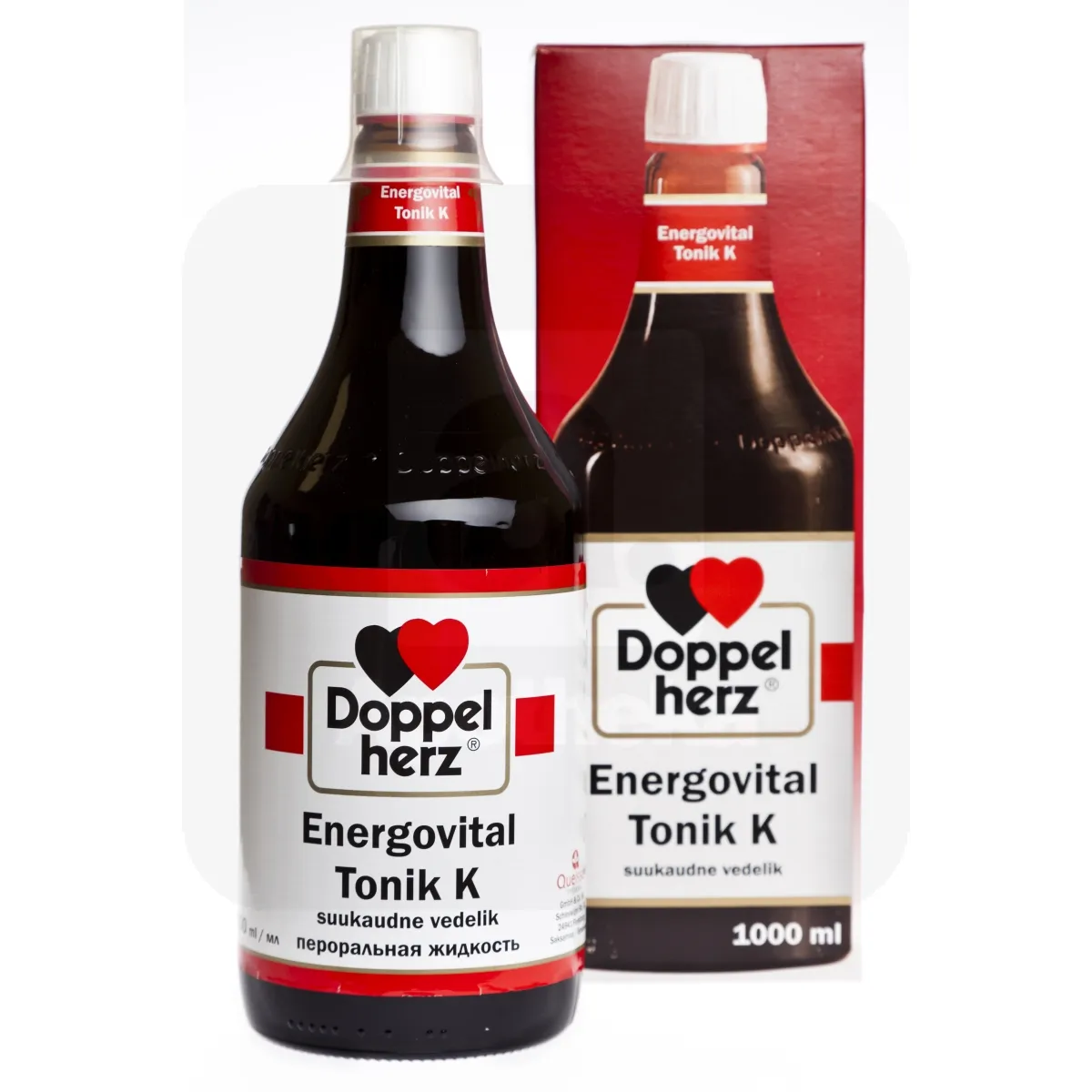 DOPPELHERZ ENERGOVITAL TONIK K 1000ML SUUKAUDNE VEDELIK - Tootepilt