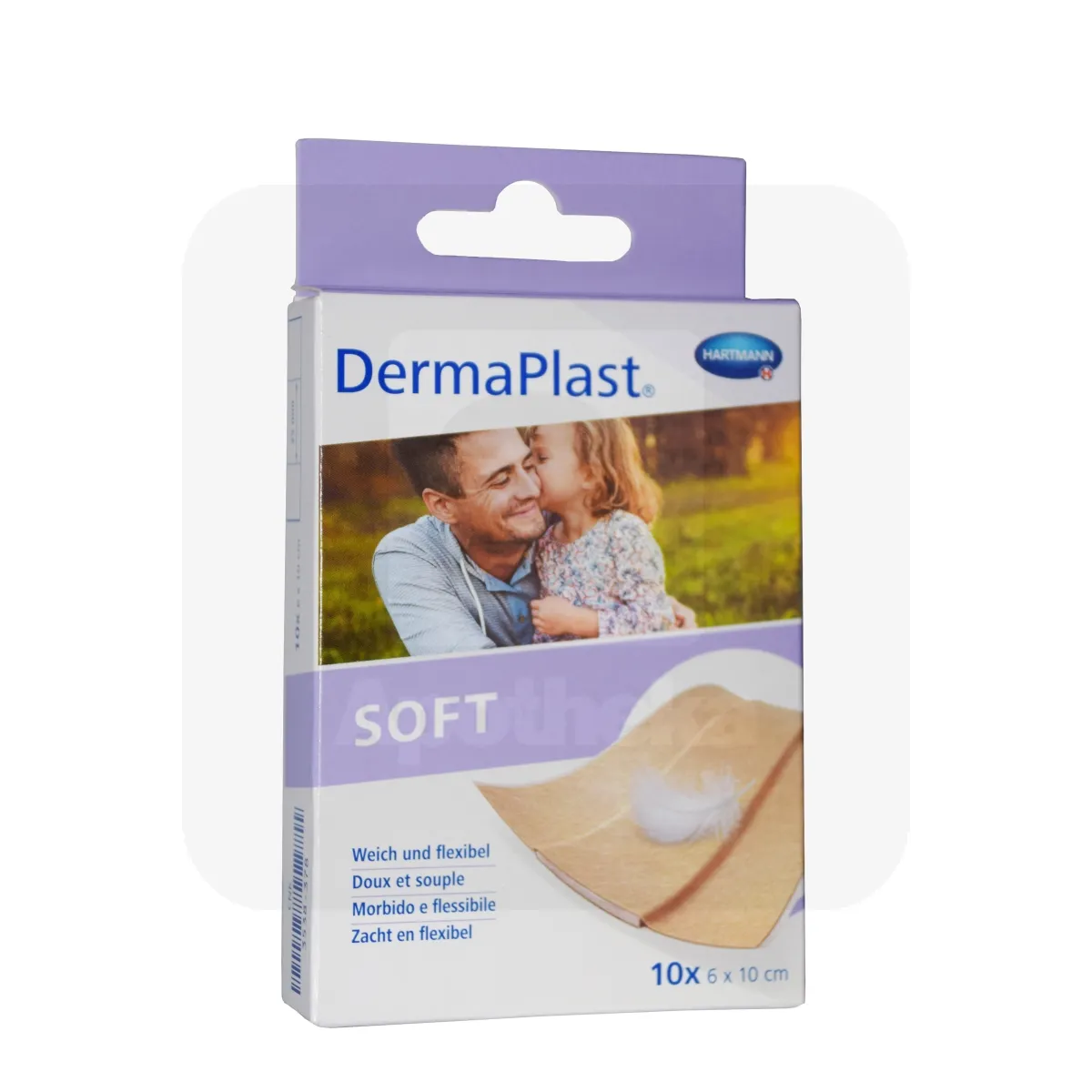 DERMAPLAST PLAASTRID SOFT 6X10CM N10 - Tootepilt