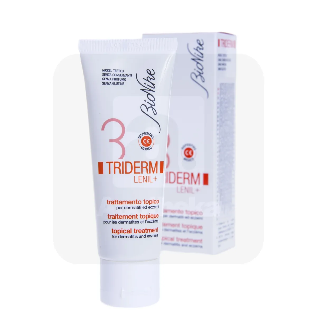 BIONIKE TRIDERM LENIL+ KREEM DERMATIIDILE JA EKSEEMILE 50ML - Tootepilt 1