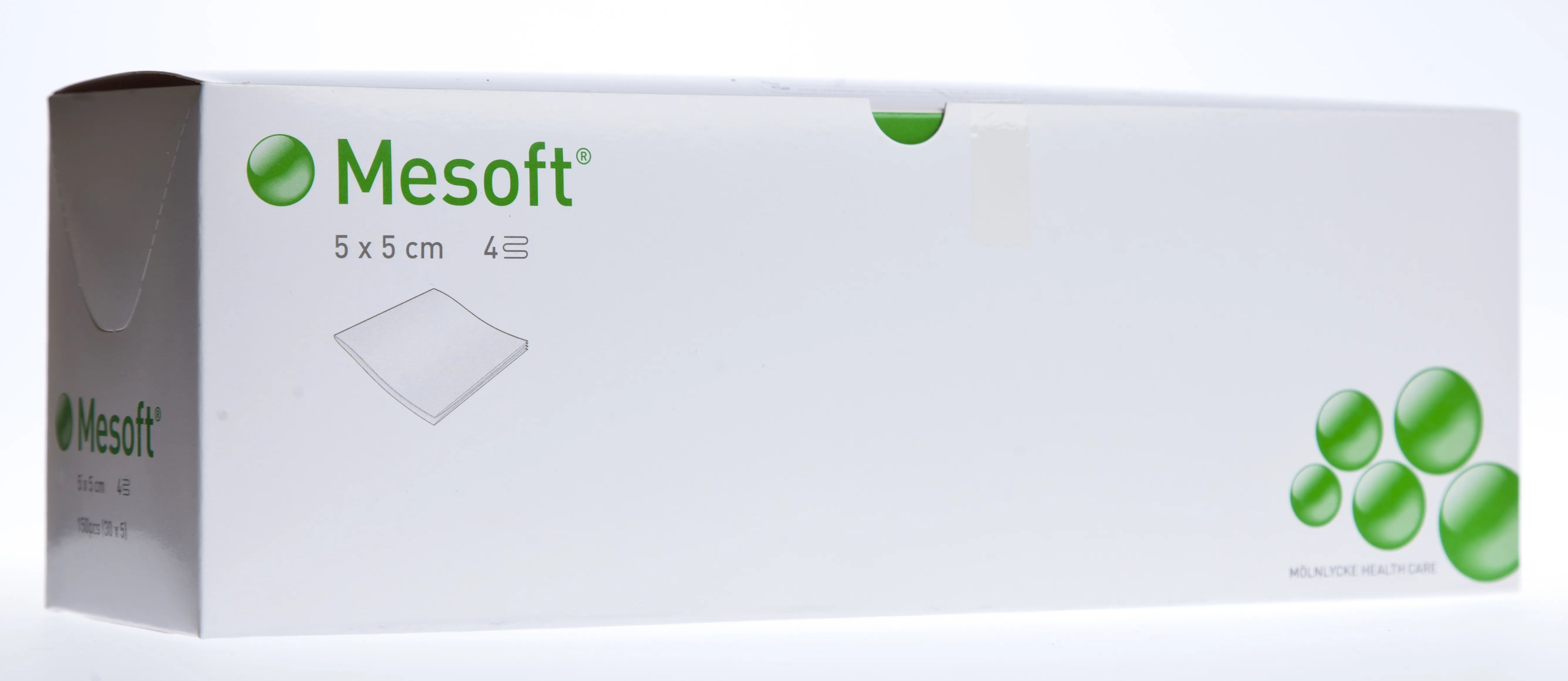 MESOFT TAMPOONID STERIILSED 5X5CM N5X30 - Tootepilt 