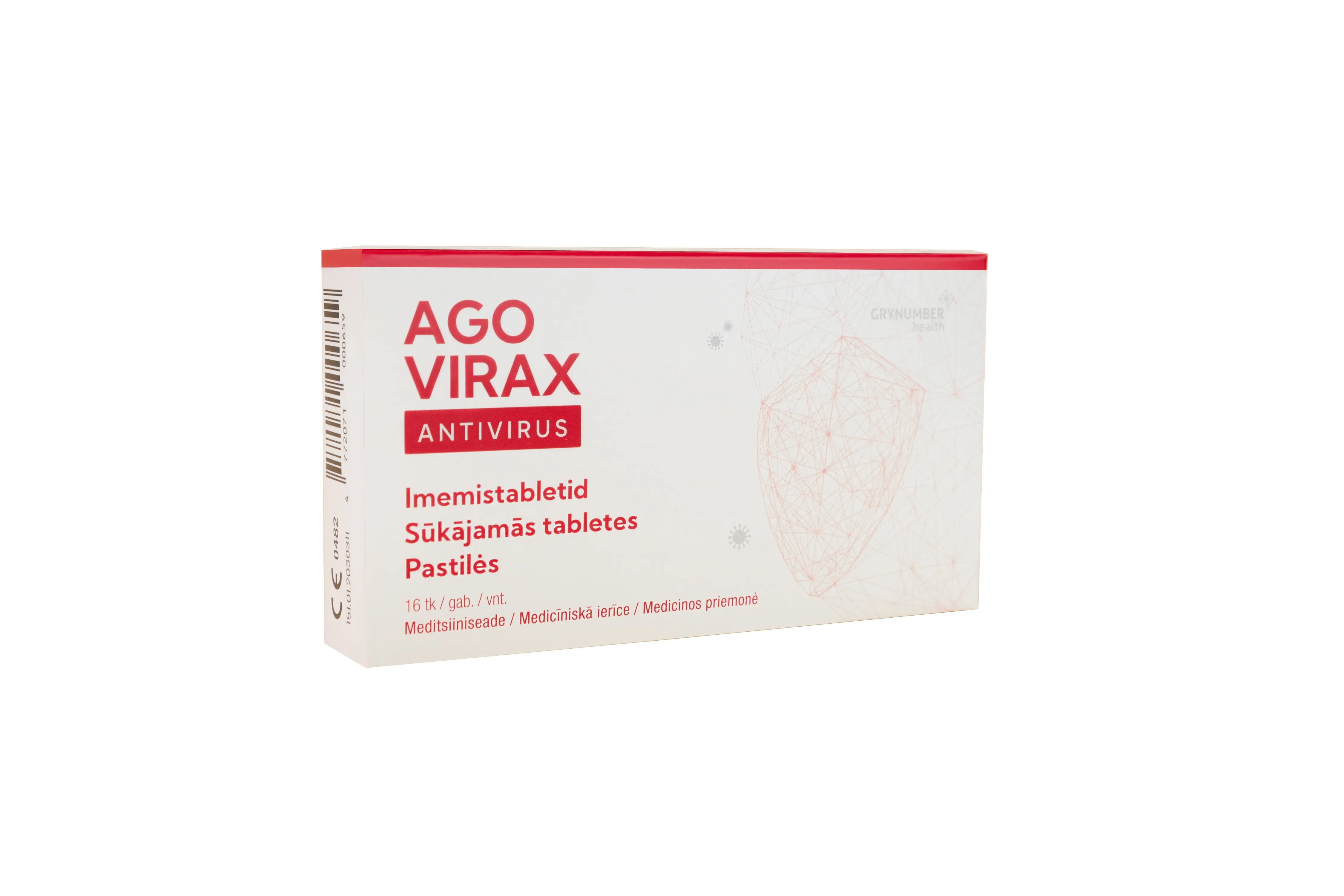 AGOVIRAX ANTIVIRUS IMEMISTABLETID N16 - Tootepilt 