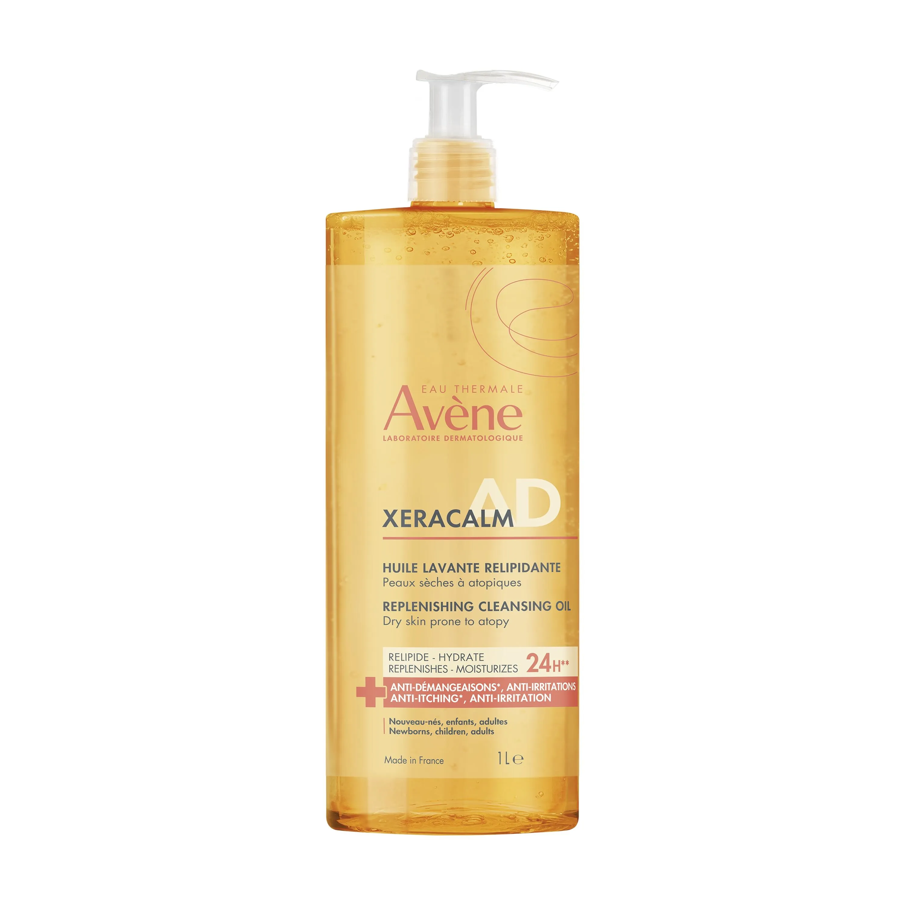 AVENE XERACALM A.D PESEMISÕLI LIPIIDE TAASTAV 1000ML - Tootepilt 
