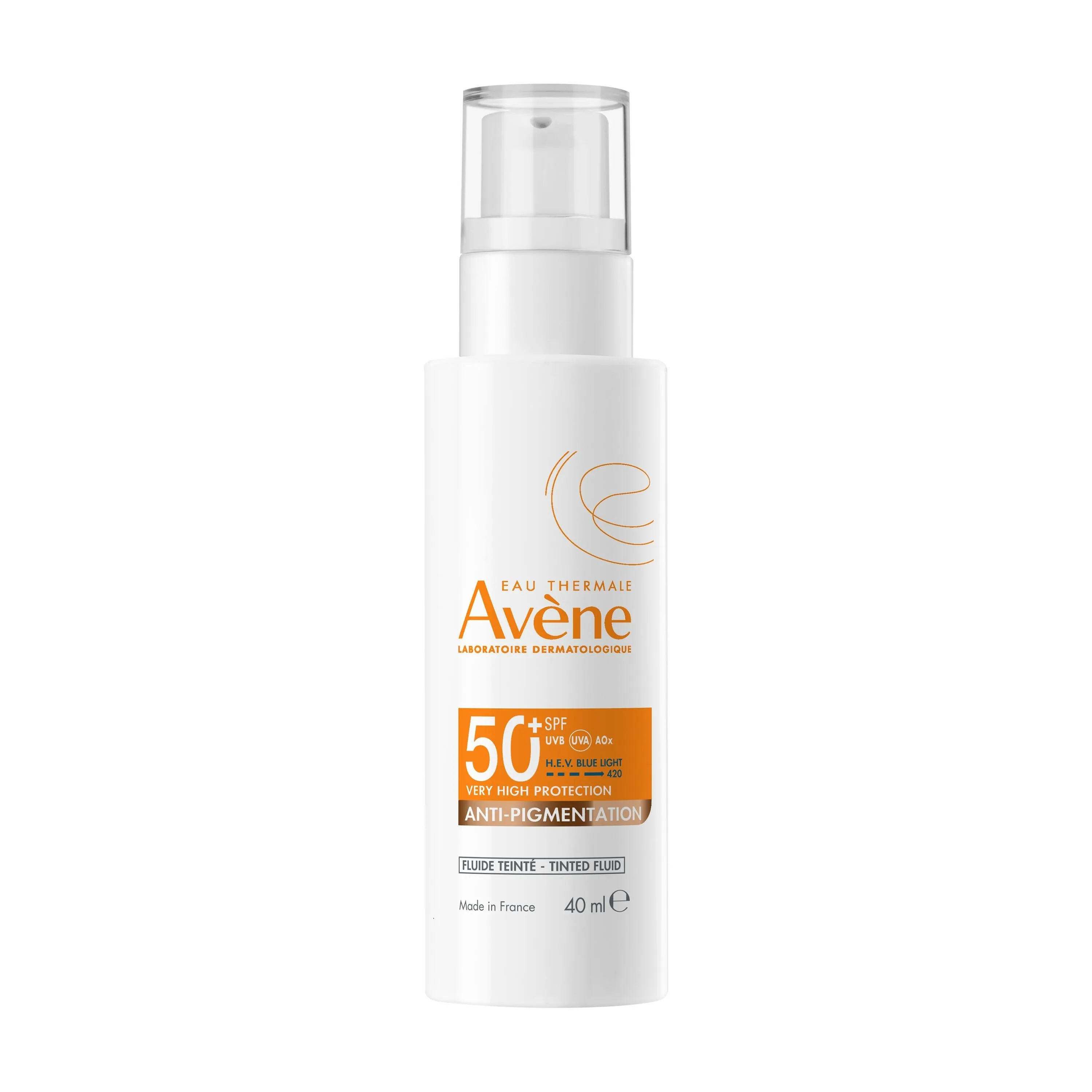 AVENE SUN PÄIKESEKAITSEEMULSIOON PIGMENDIVASTANE SPF50+ 40ML - Tootepilt 