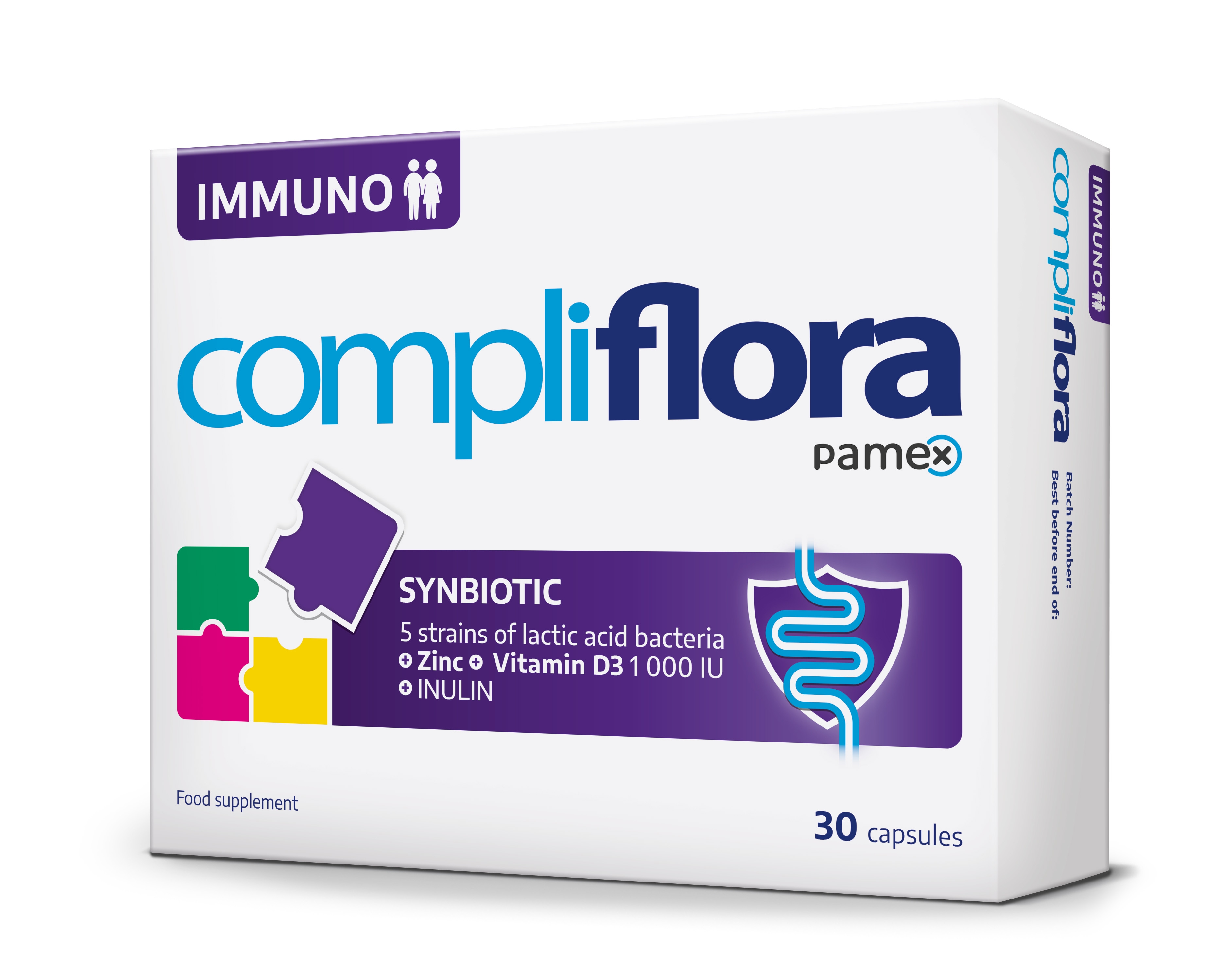 COMPLIFLORA IMMUNO KAPSLID N30 - Tootepilt 