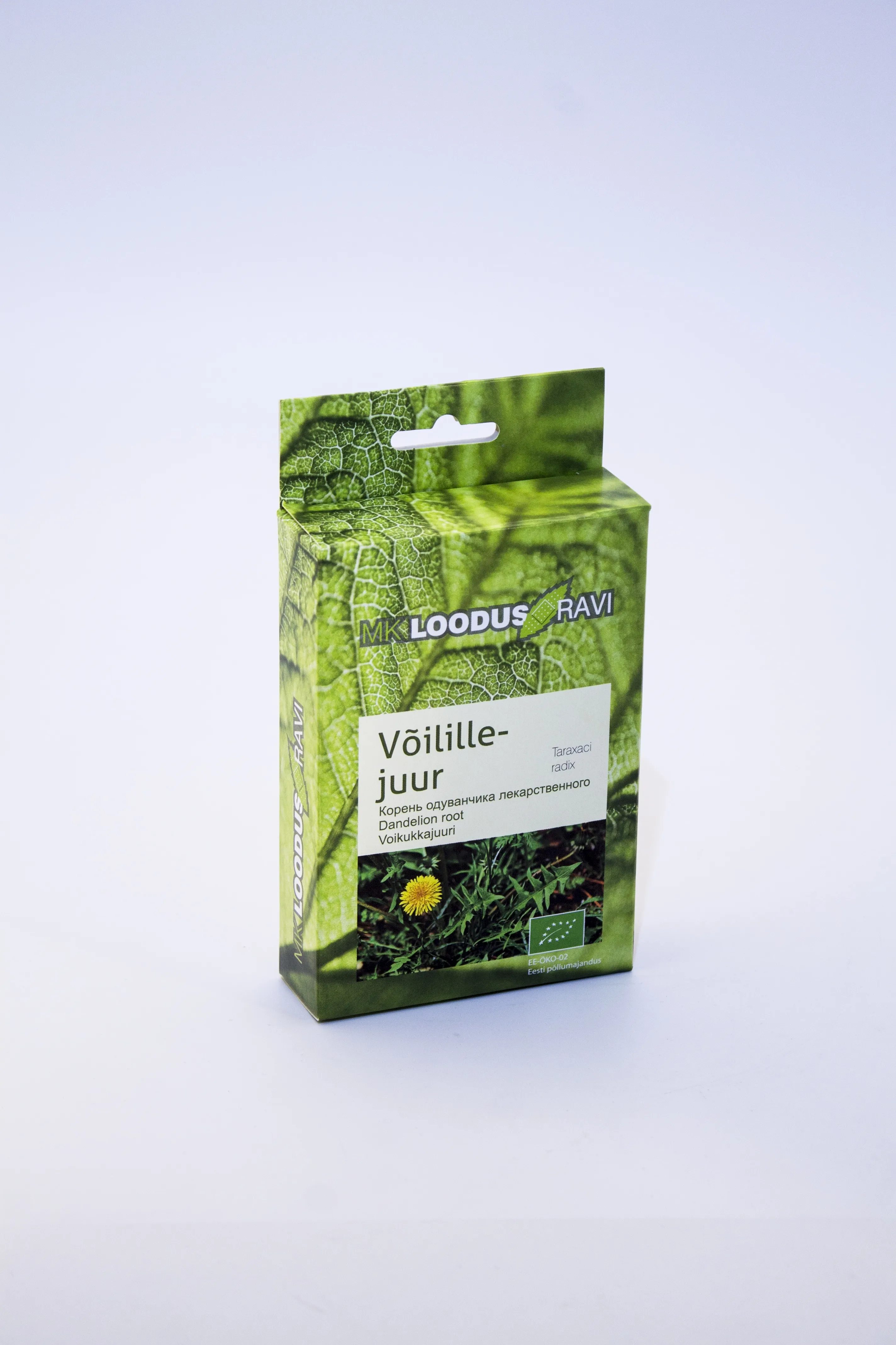 VÕILILLEJUUR ECO (TARAXACI RADIX) TÜKELDATUD 40G (KARP) - Tootepilt 