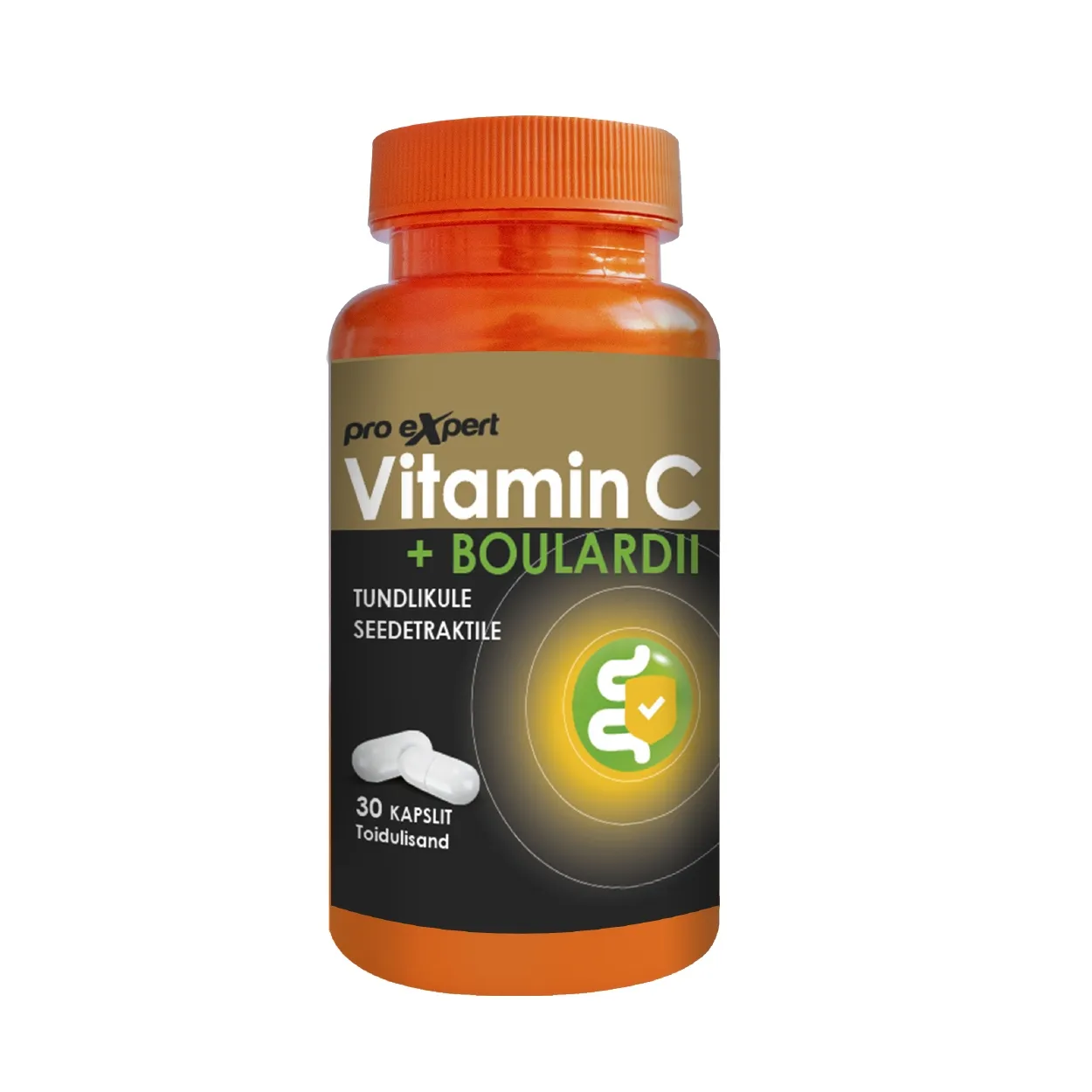 VITAMIN C PRO EXPERT + BOULARDII KAPSLID N30 - Tootepilt 