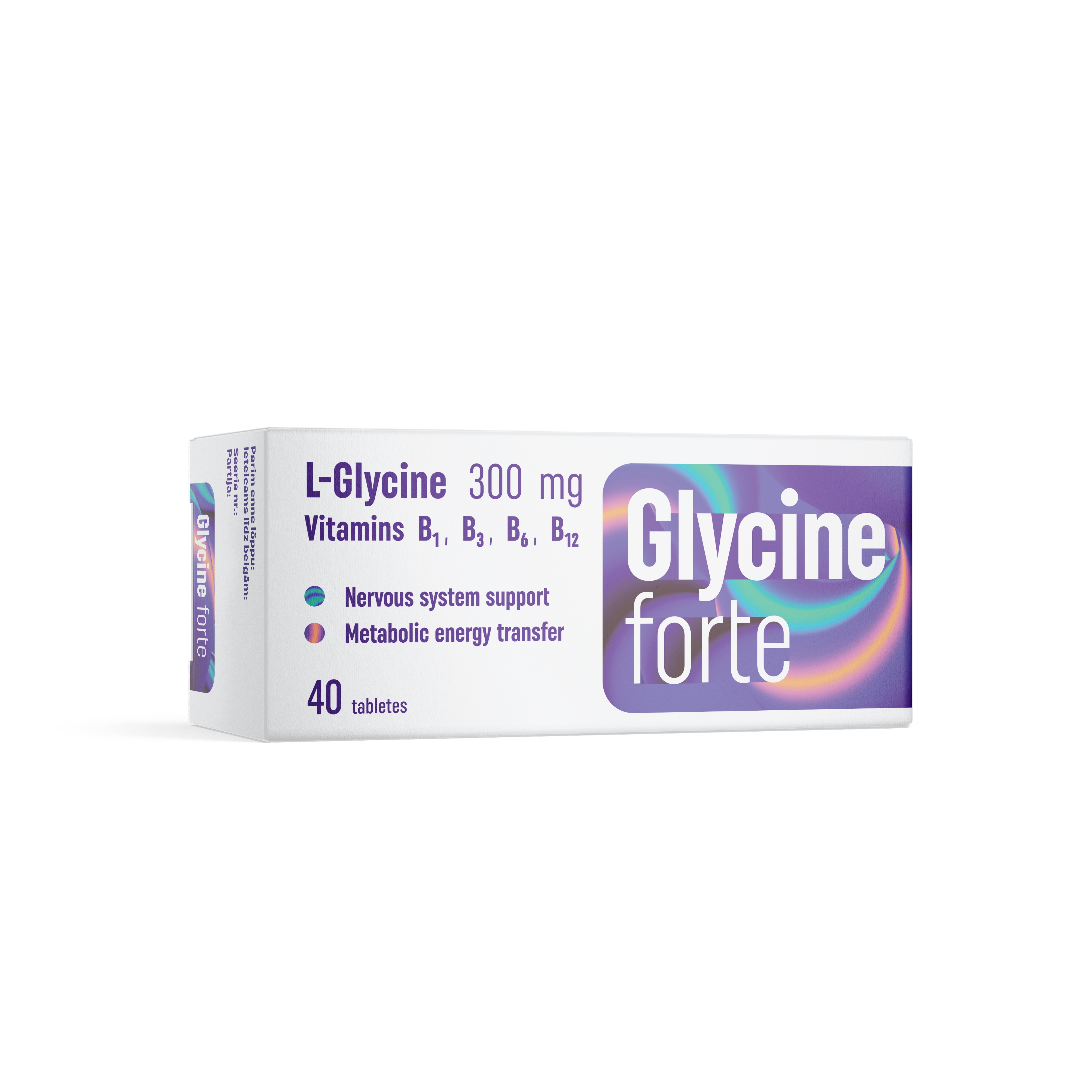L-GLYTSINE FORTE 300MG TBL N40 - Tootepilt 