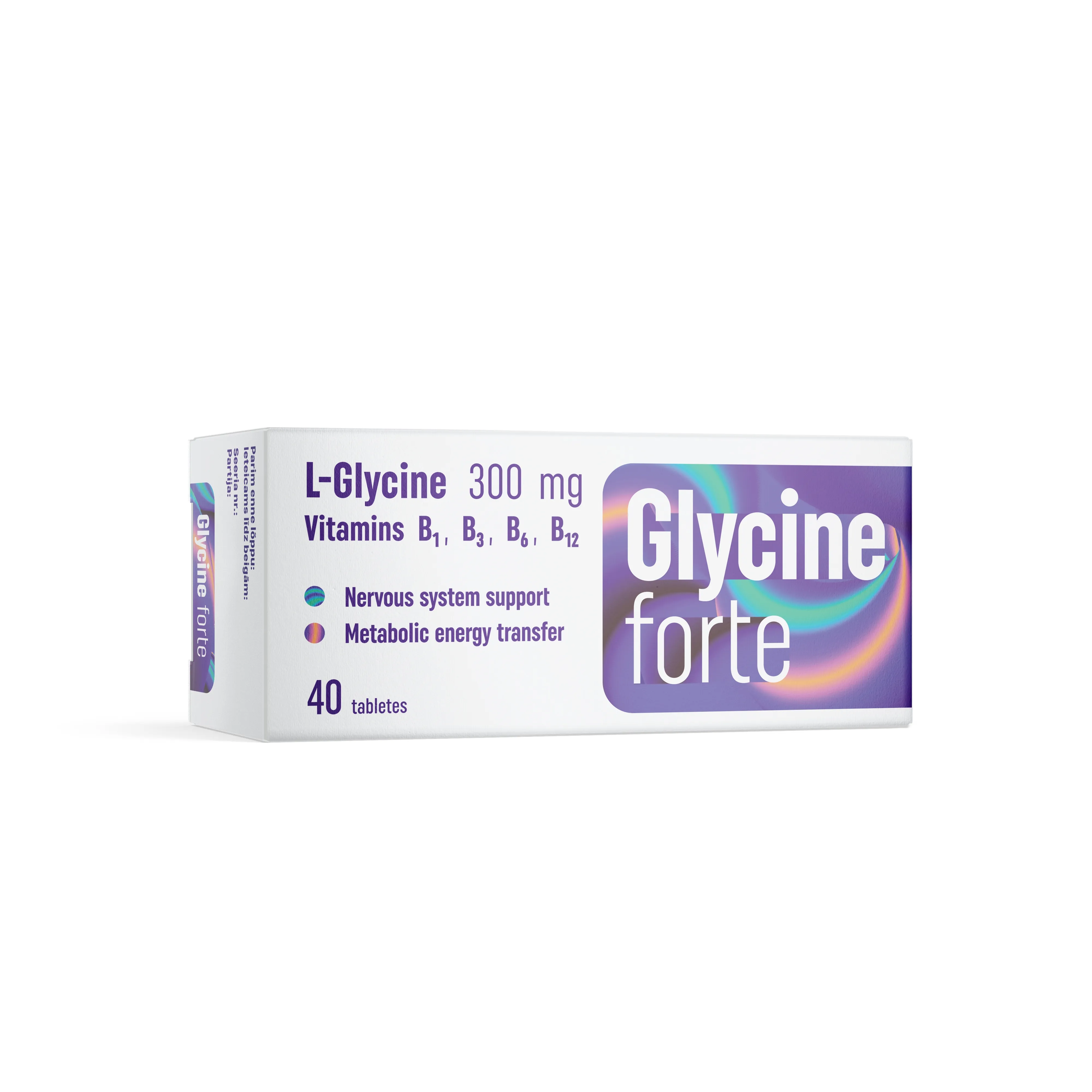 L-GLYTSINE FORTE 300MG TBL N40 - Tootepilt 
