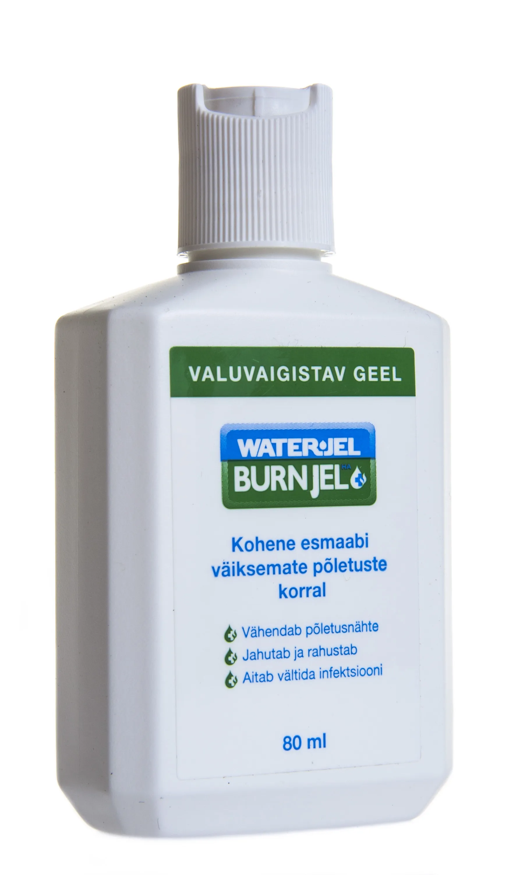BURNJEL GEEL HÜALUROONHAPPEGA PÕLETUSE ESMAABIKS 80ML - Tootepilt 