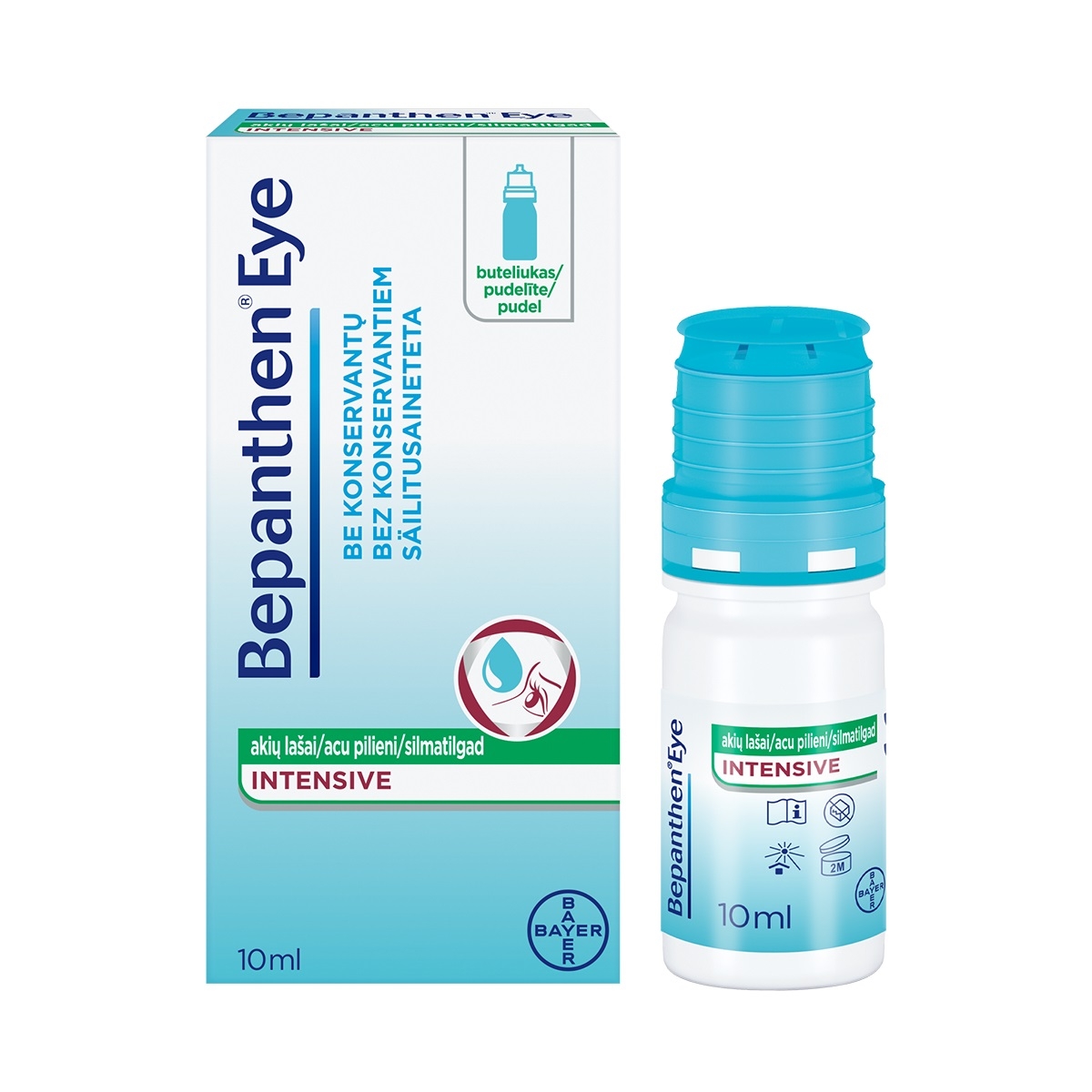 BEPANTHEN EYE INTENSIVE SILMATILGAD 10ML - Tootepilt 4