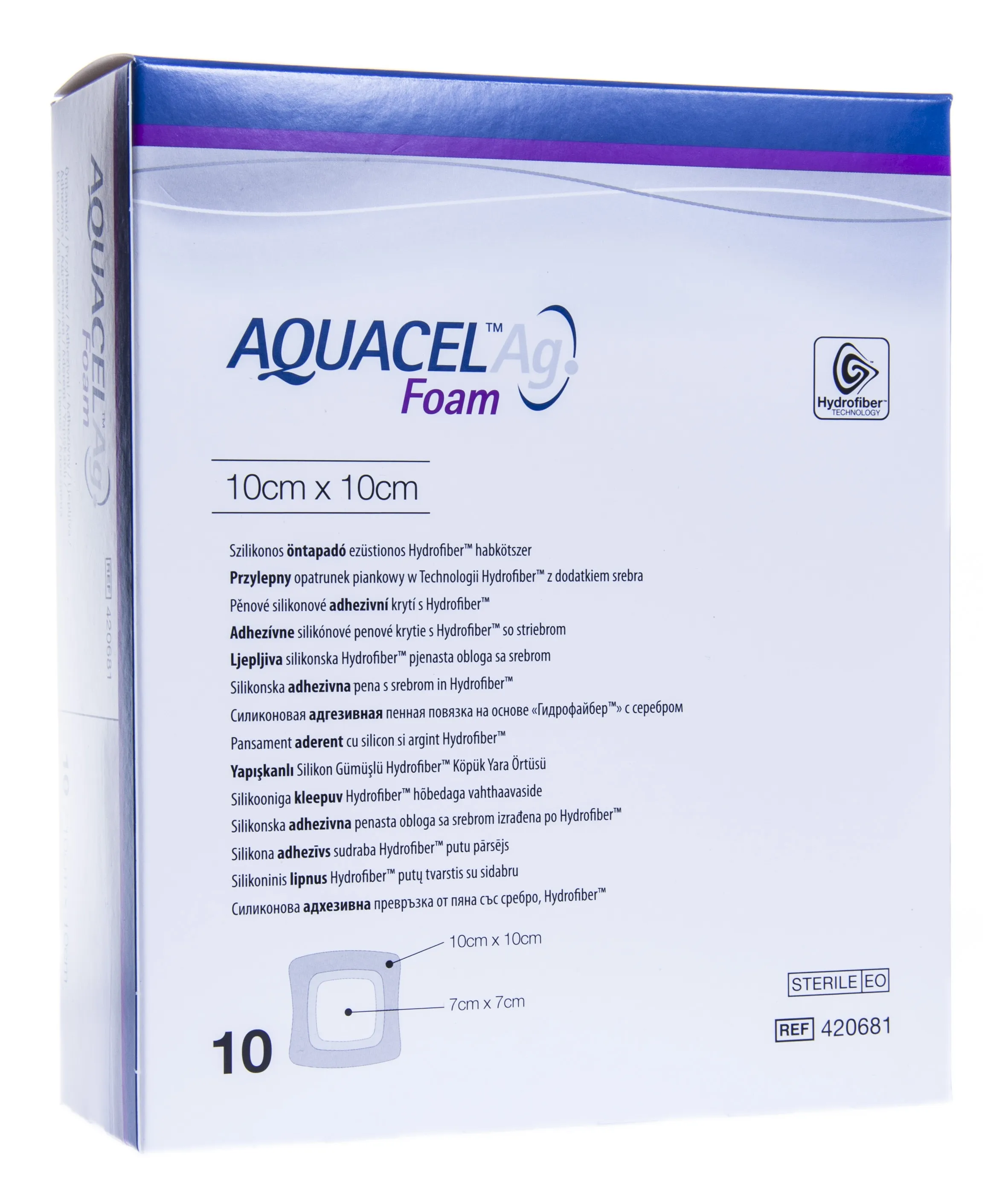 AQUACEL AG FOAM KLEEP HAAVASIDE 10CMX10CM N10 - Tootepilt 
