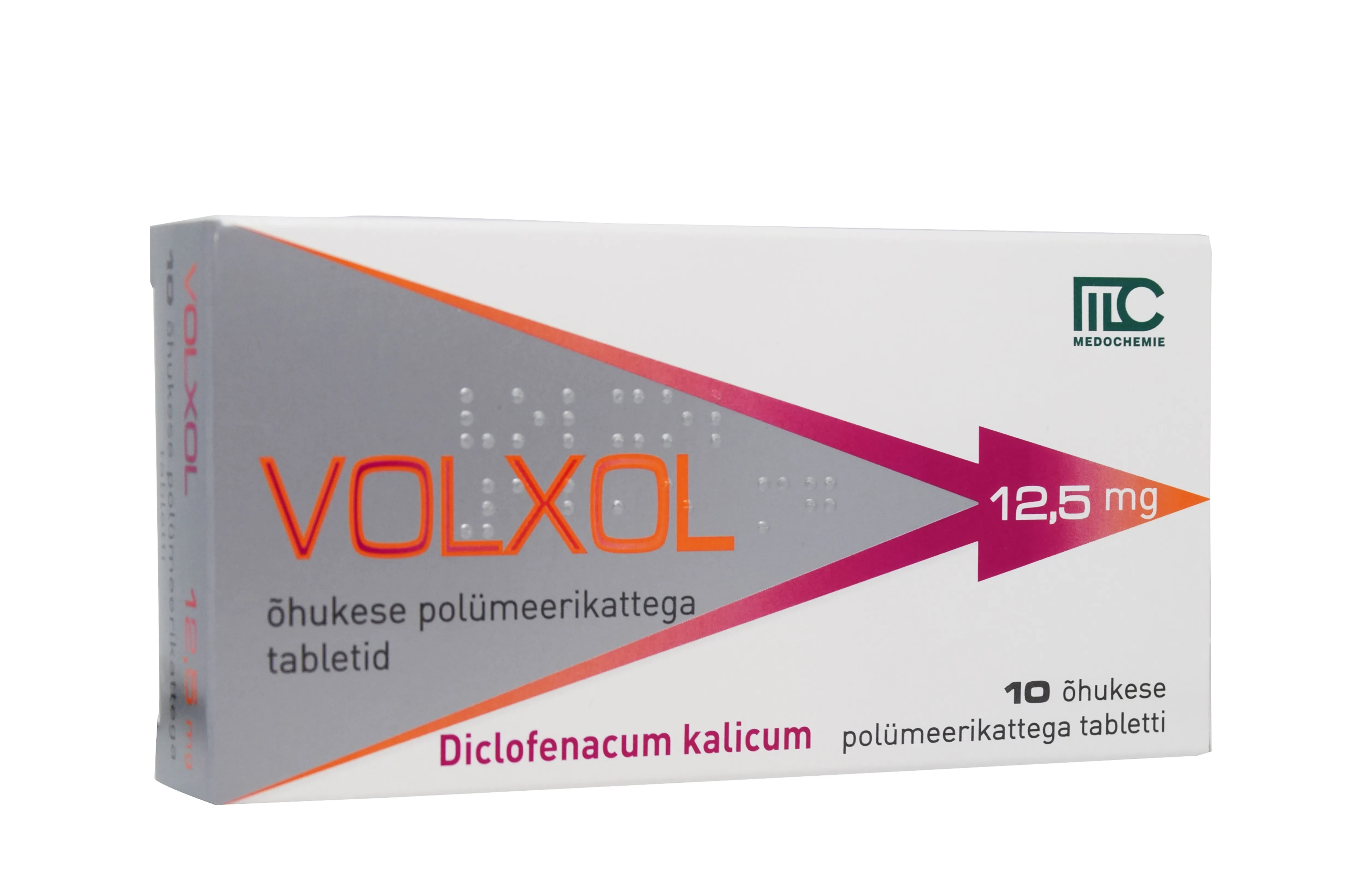 VOLXOL TBL 12,5MG N10 - Tootepilt 