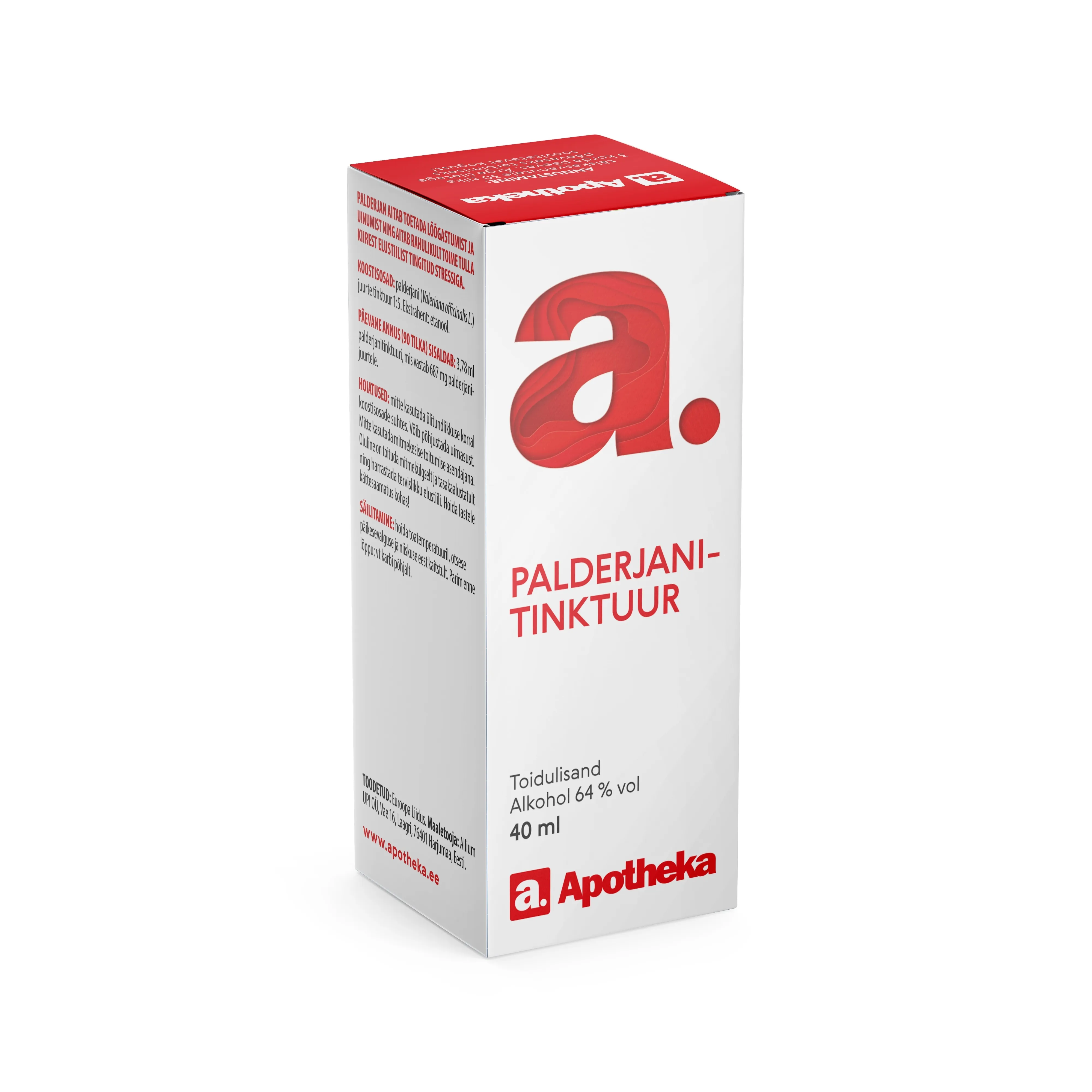 A. PALDERJANITINKTUUR 40ML - Tootepilt 2