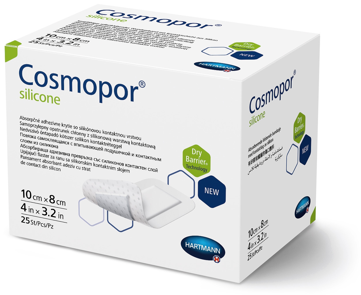 COSMOPOR SILICONE 10CMX8CM N25 - Tootepilt 