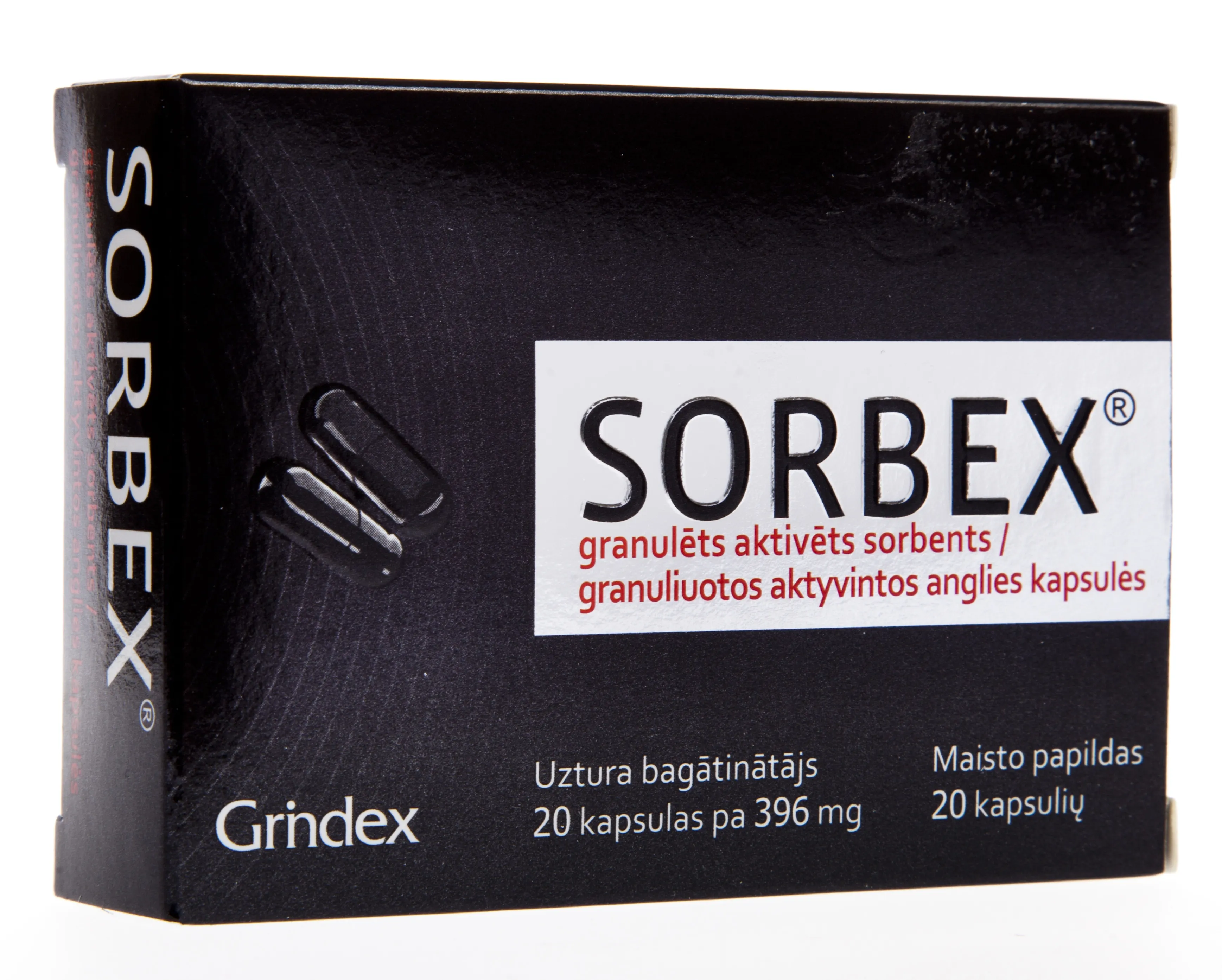SORBEX CAPS 396MG N20 - Tootepilt 