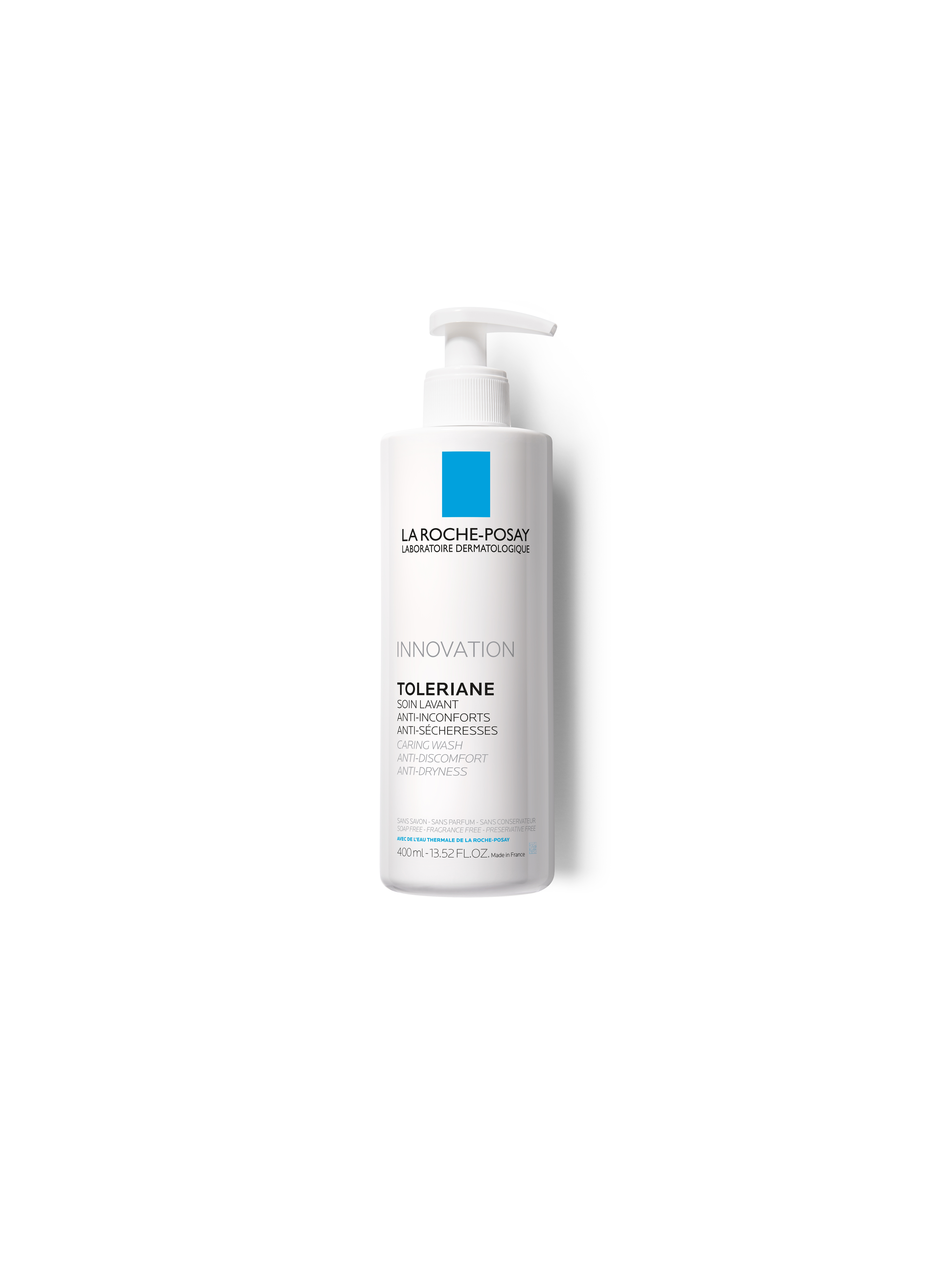 LA ROCHE-POSAY TOLERIANE HOOLDAV NÄOPESUKREEM 400ML - Tootepilt 