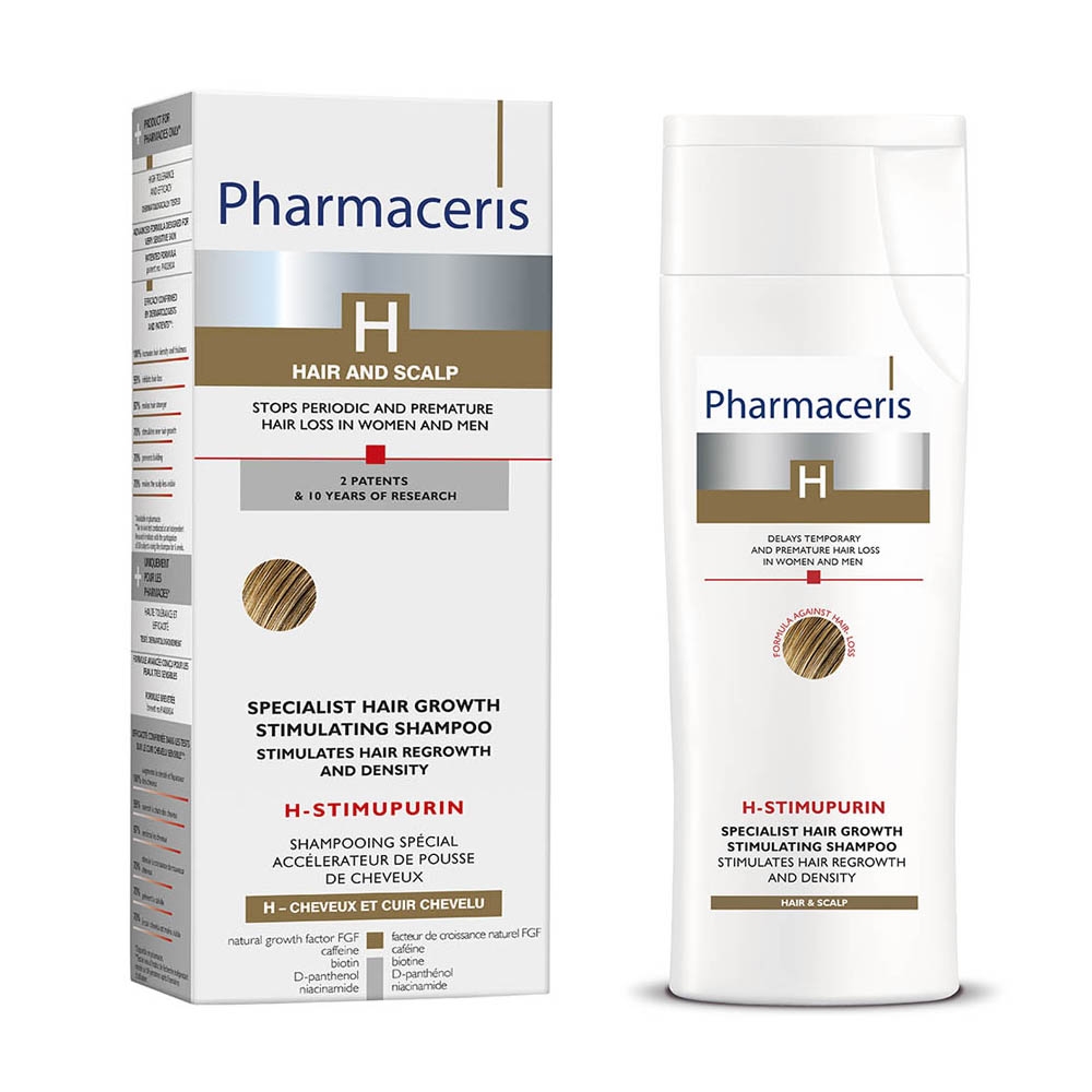 PHARMACERIS H STIMUPURIN SHAMPOON JUUKSEKASVU STIMUL.250ML - Tootepilt 2