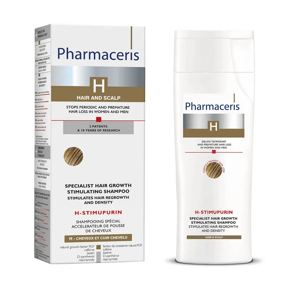 PHARMACERIS H STIMUPURIN SHAMPOON JUUKSEKASVU STIMUL.250ML - Tootepilt 2