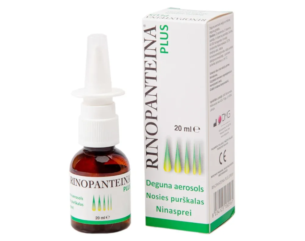 RINOPANTEINA PLUS NINASPREI 20ML - Tootepilt 
