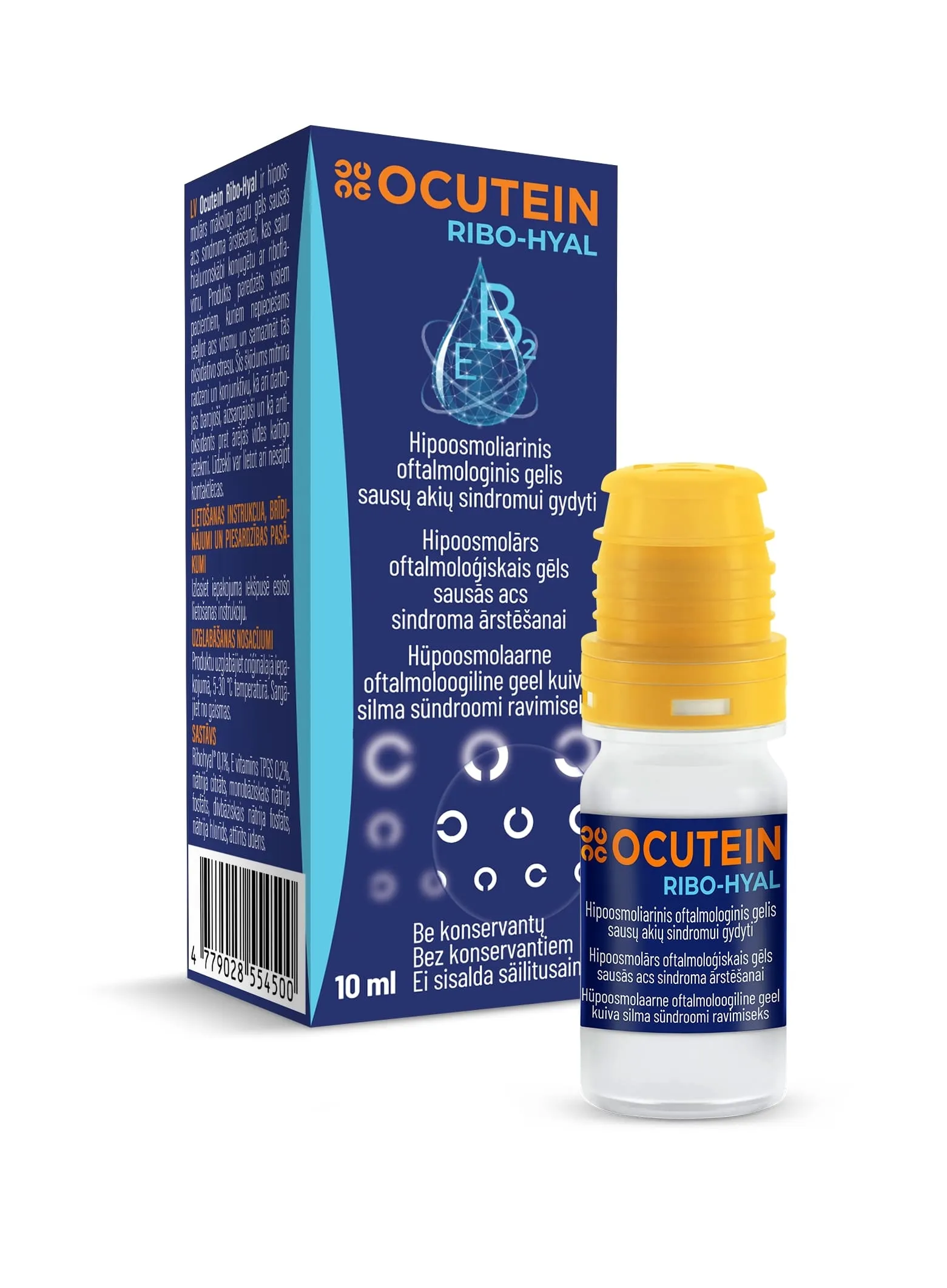 OCUTEIN RIBO-HYAL 10ML - Tootepilt 