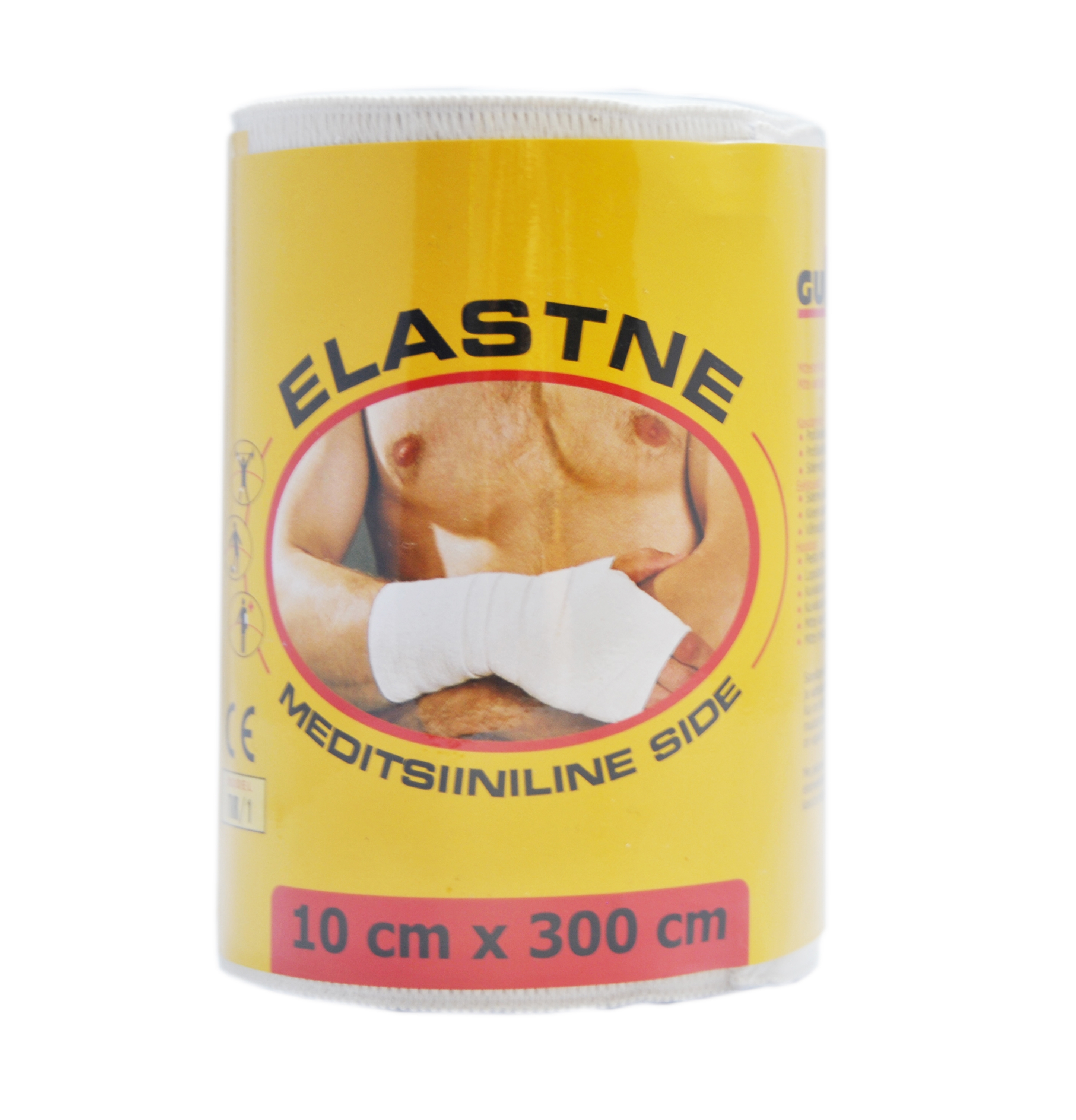 ELASTIKSIDE GUMTERAS 10CMX3M (KINNITUSKLAMBRIGA) - Tootepilt 