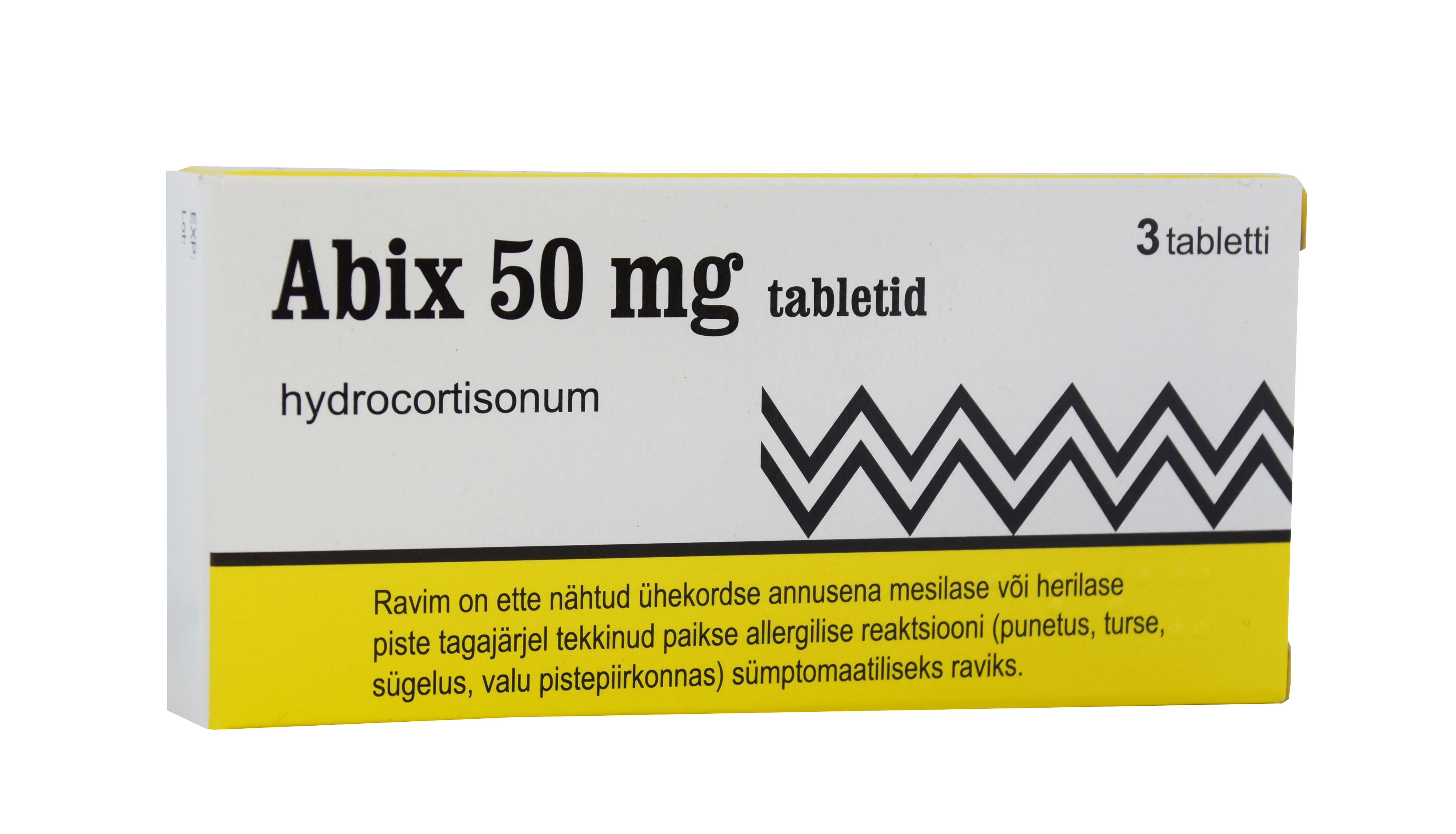 ABIX TBL 50MG N3 - Tootepilt 