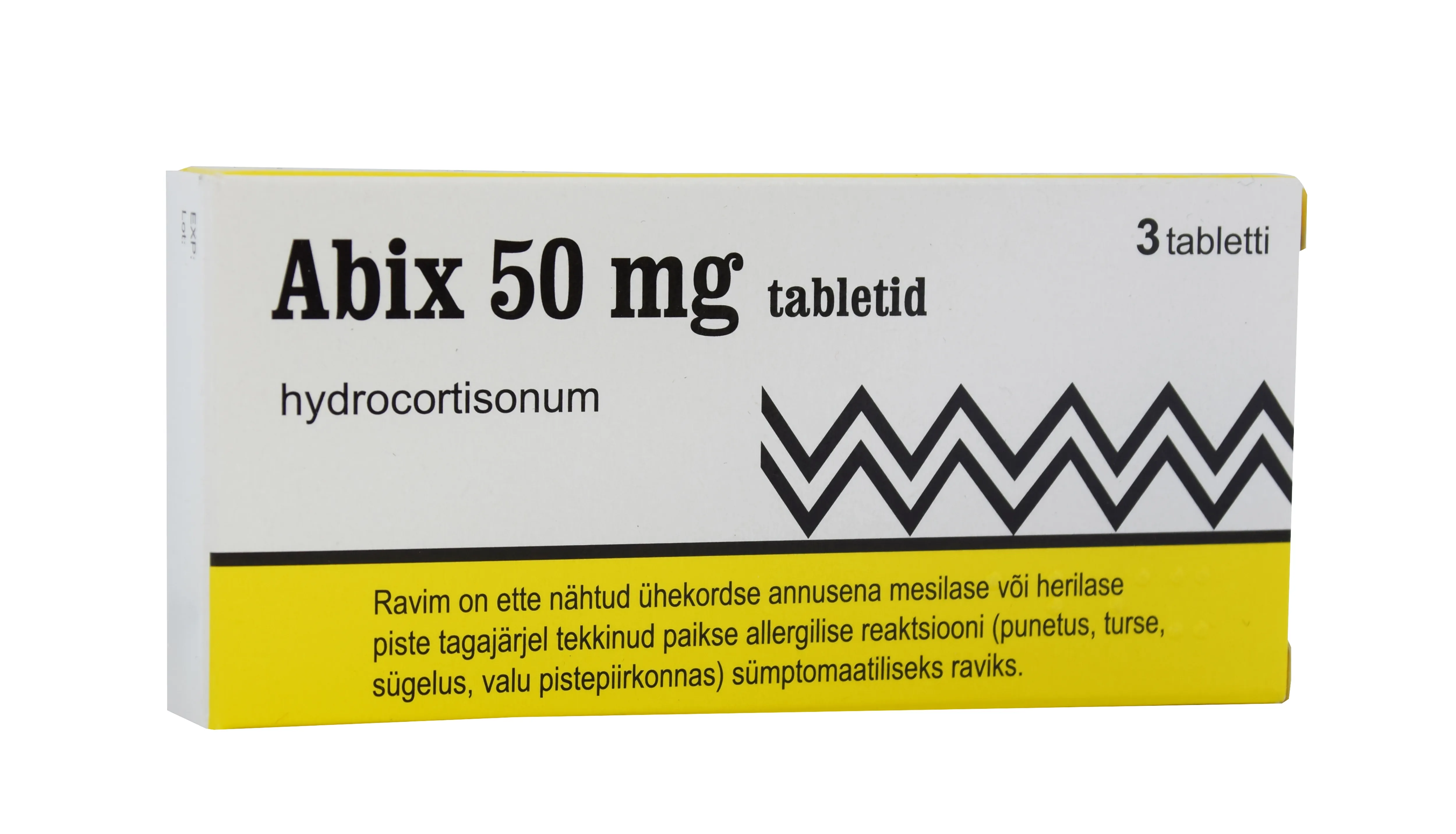 ABIX TBL 50MG N3 - Tootepilt 
