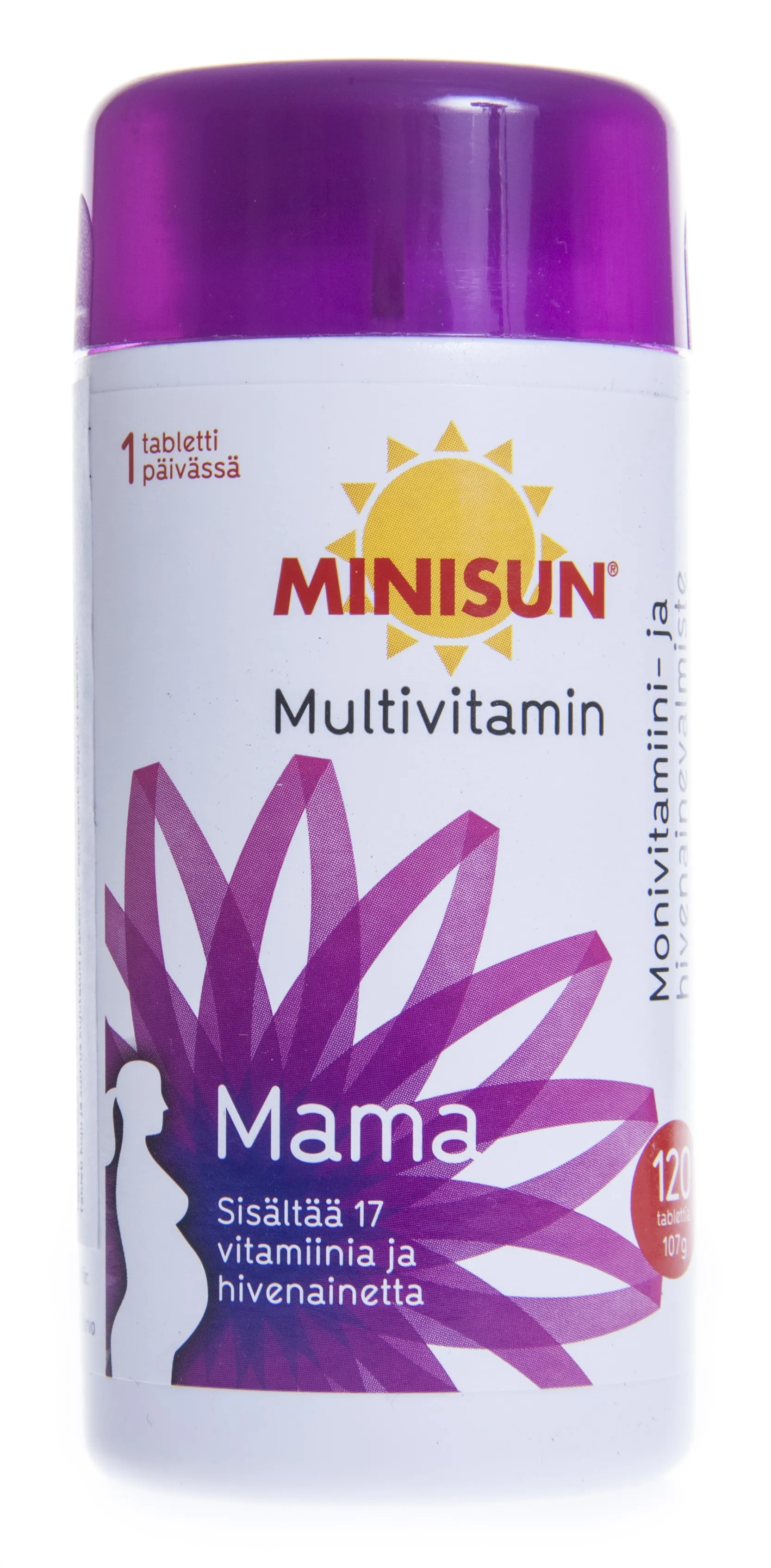 MINISUN MAMA MULTIVITAMIIN TBL N120 - Tootepilt 