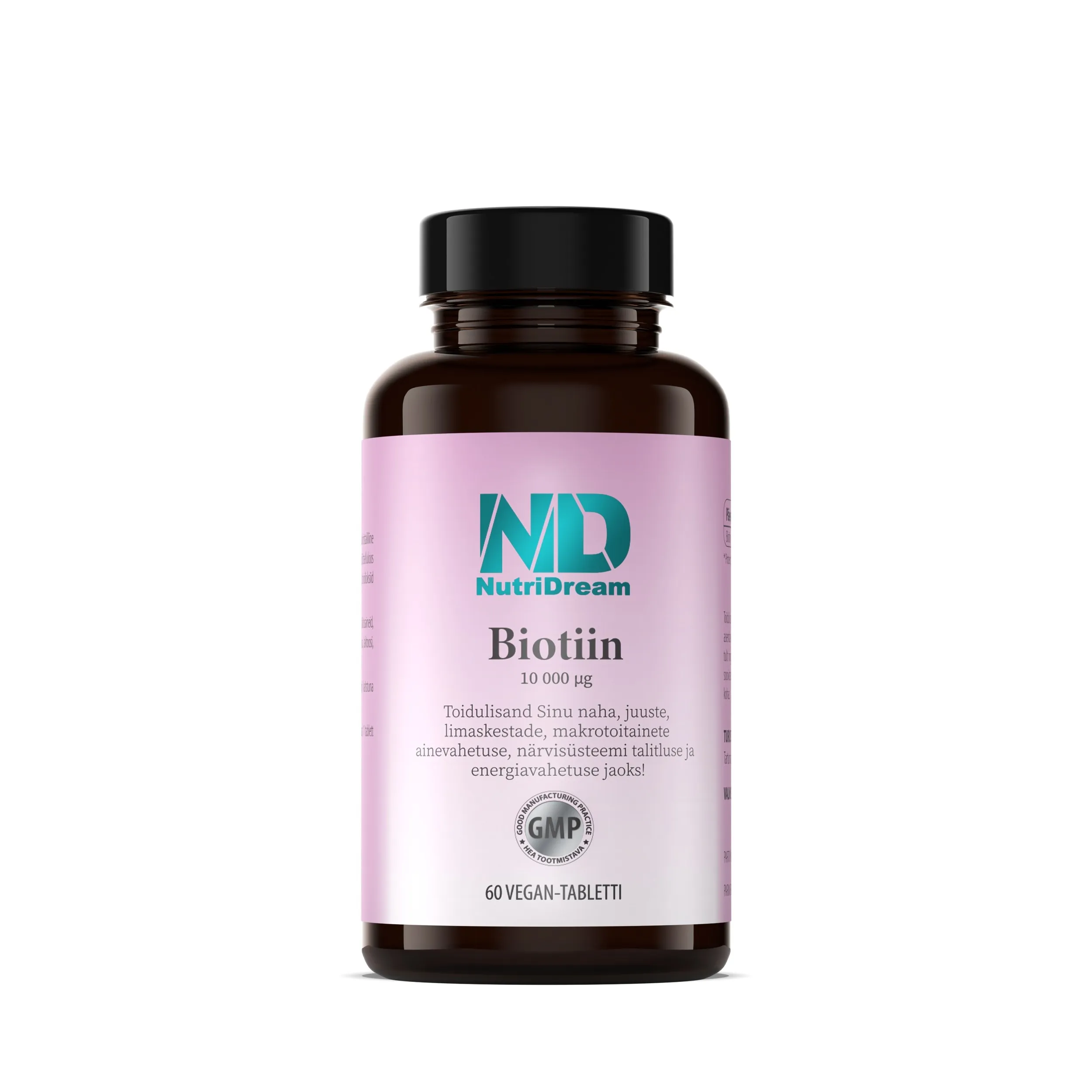 NUTRIDREAM BIOTIIN TBL N60 - Tootepilt 