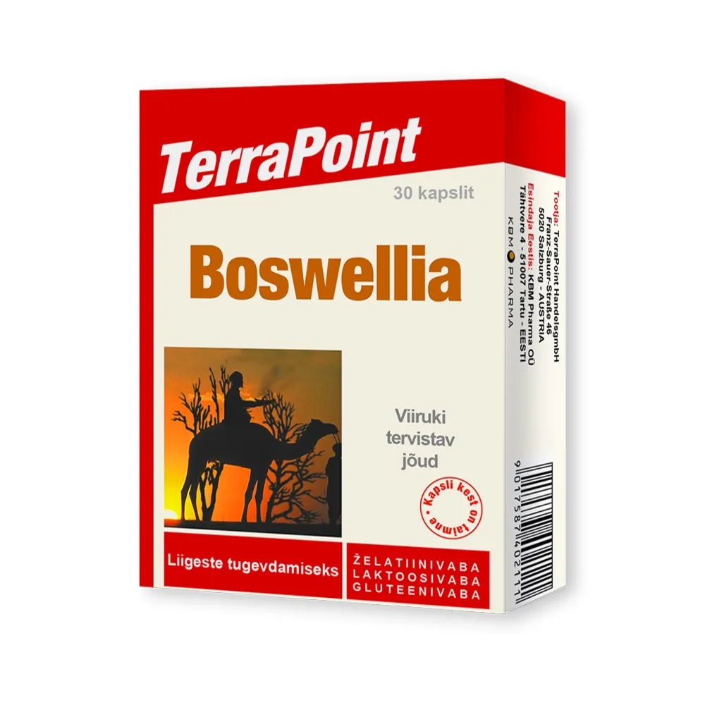TERRAPOINT BOSWELLIA CAPS N30 - Tootepilt 