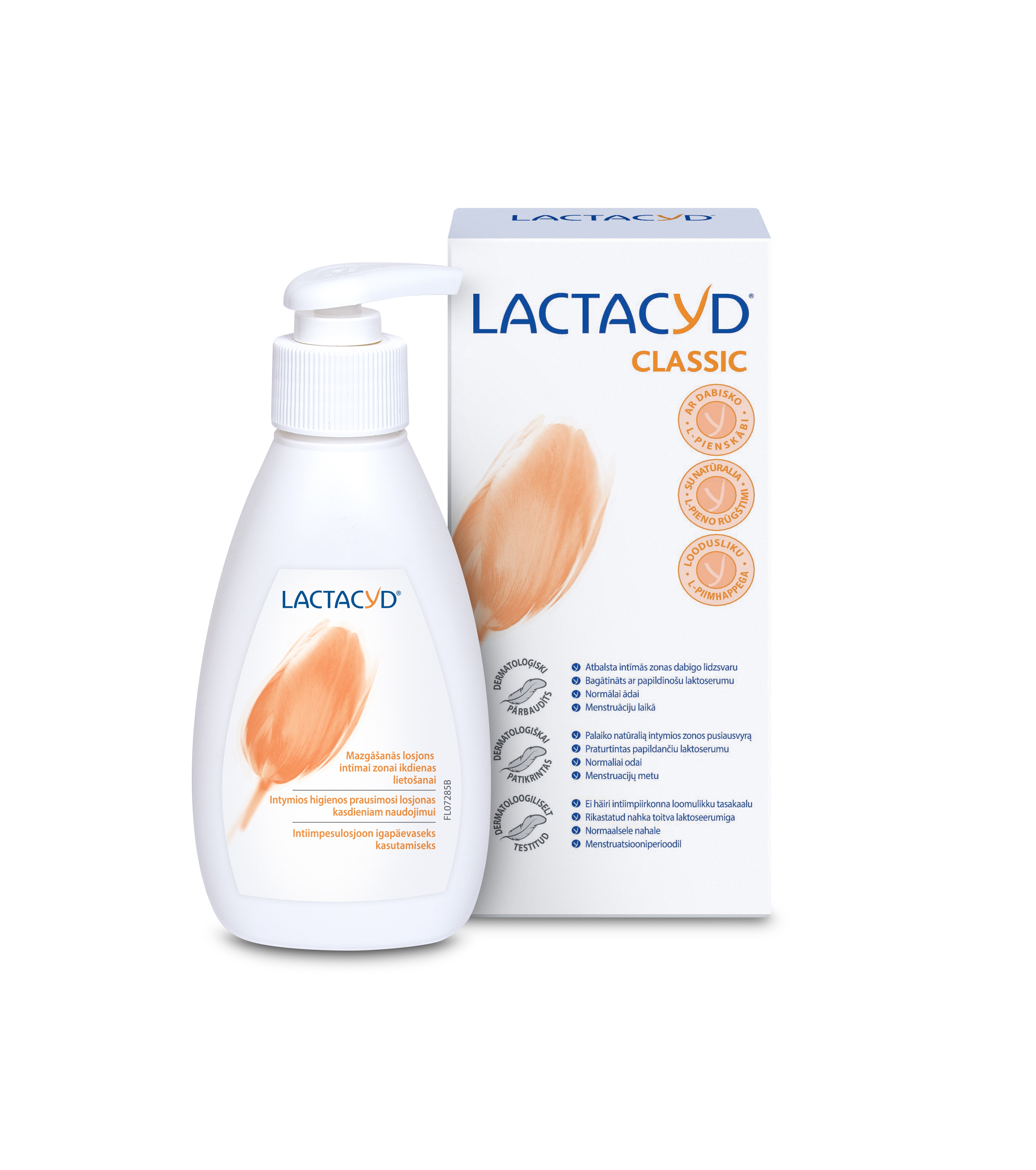 LACTACYD INTIIMPESUVEDELIK 200ML PUMBAGA - Tootepilt 