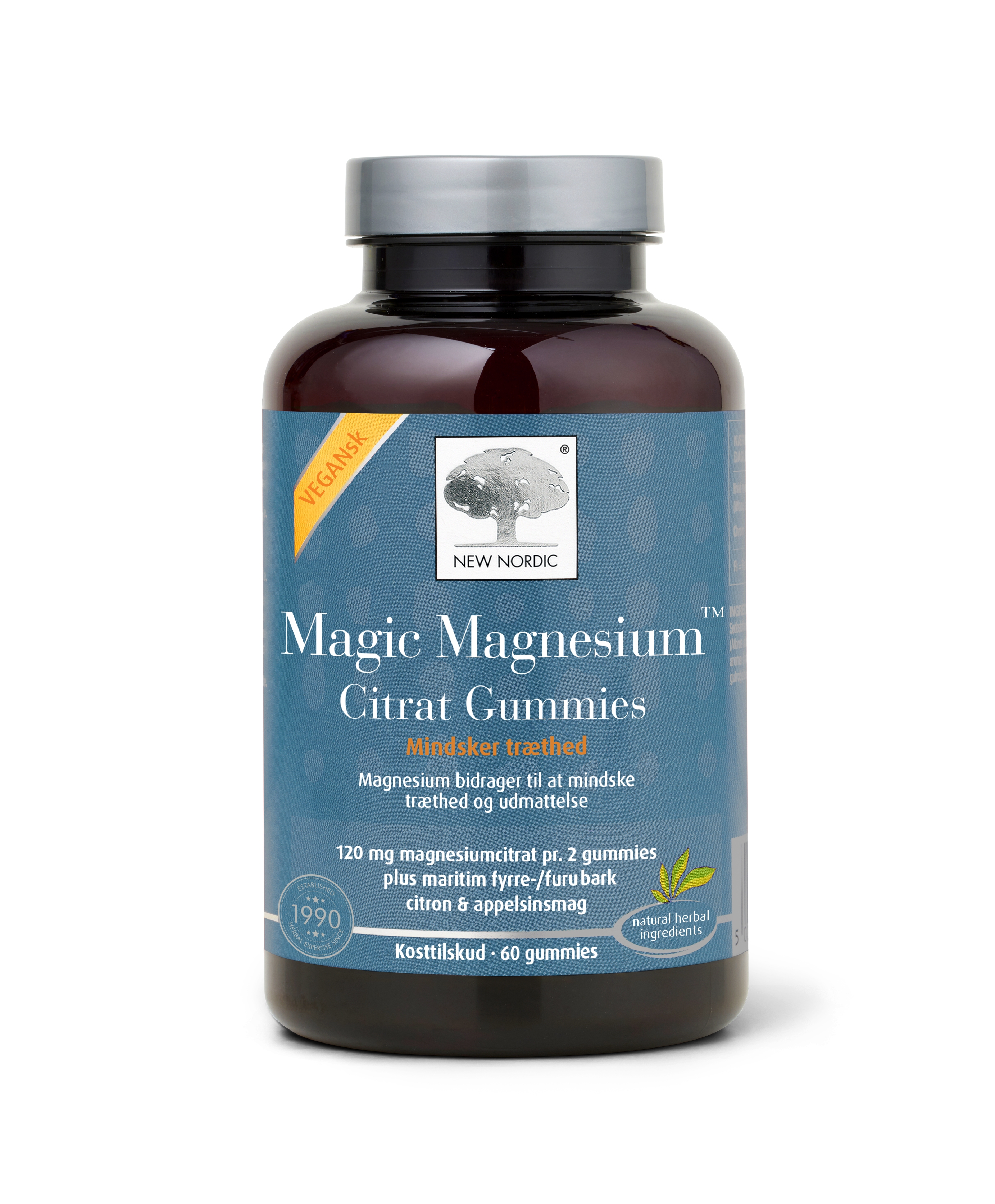 NEW NORDIC MAGIC MAGNESIUM CITRAT GUMMIES N60 - Tootepilt 