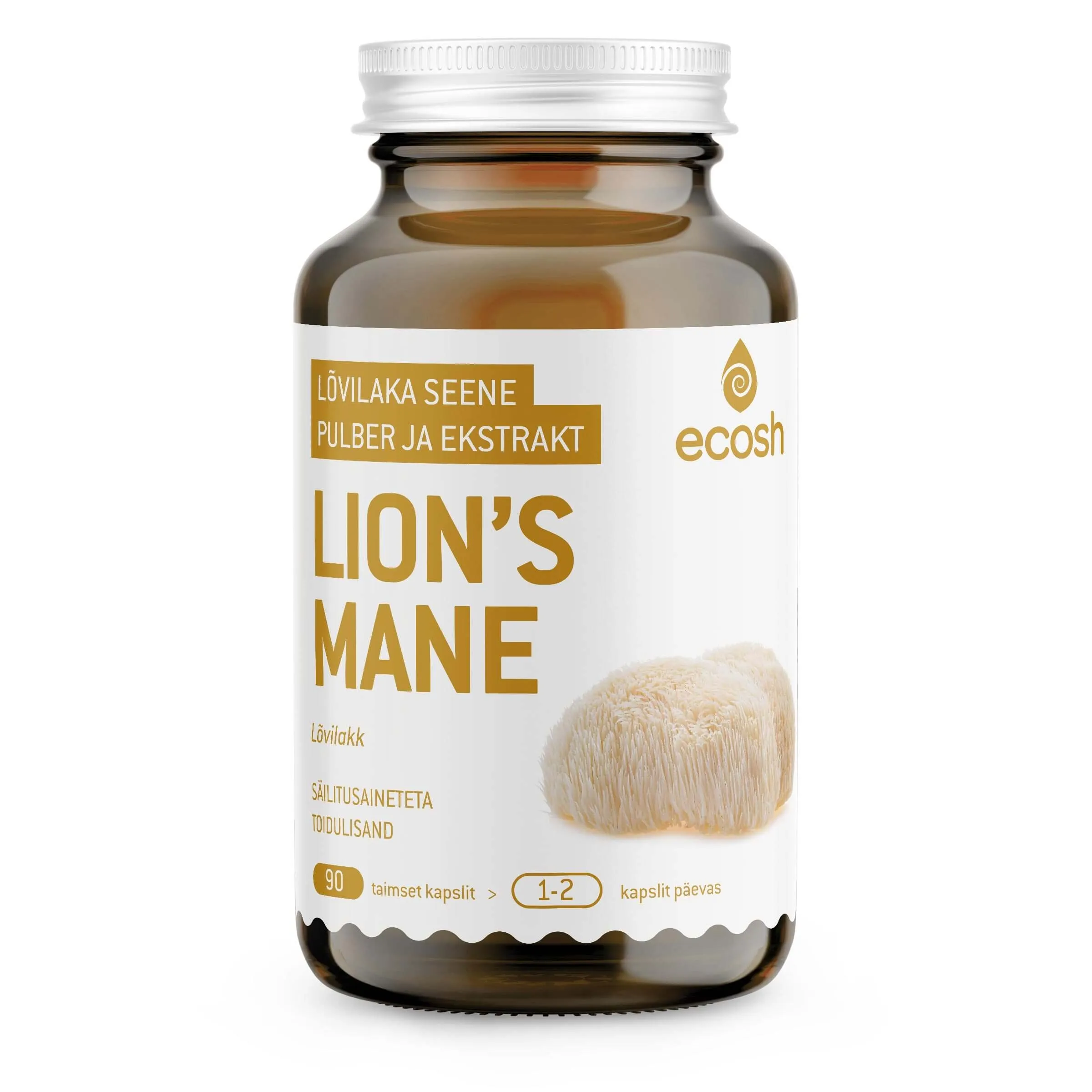 ECOSH LION`S MANE KAPSLID N90 - Tootepilt 