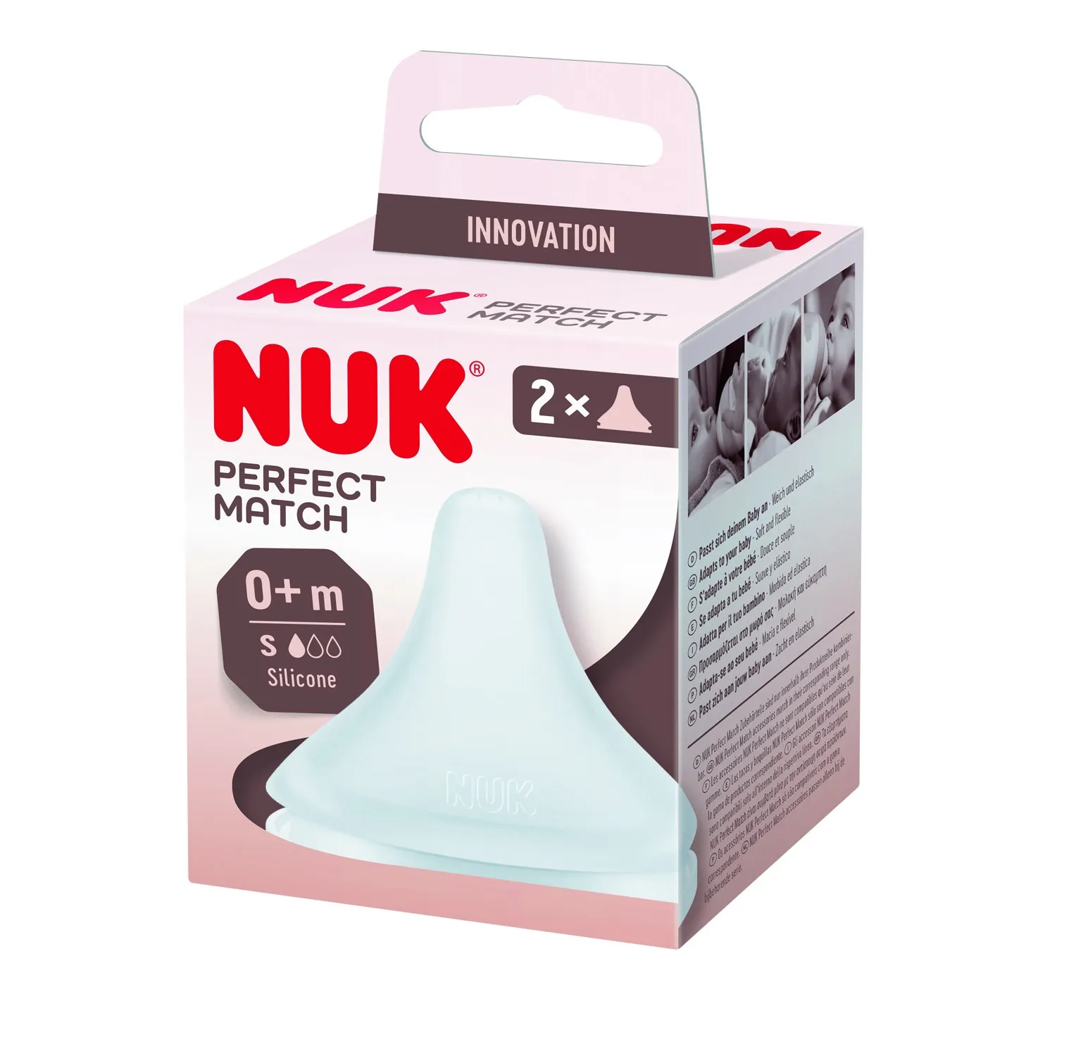 NUK PERFECT MATCH PUDELILUTT SILIK. S (0+KUUD) N2 - Tootepilt 