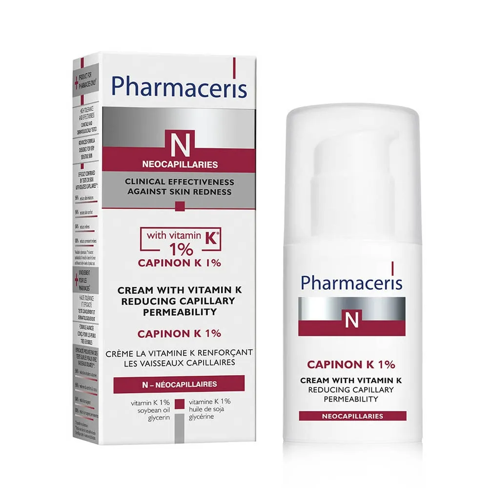 PHARMACERIS N NÄOKREEM K-VITAMIINIGA 30ML - Tootepilt 