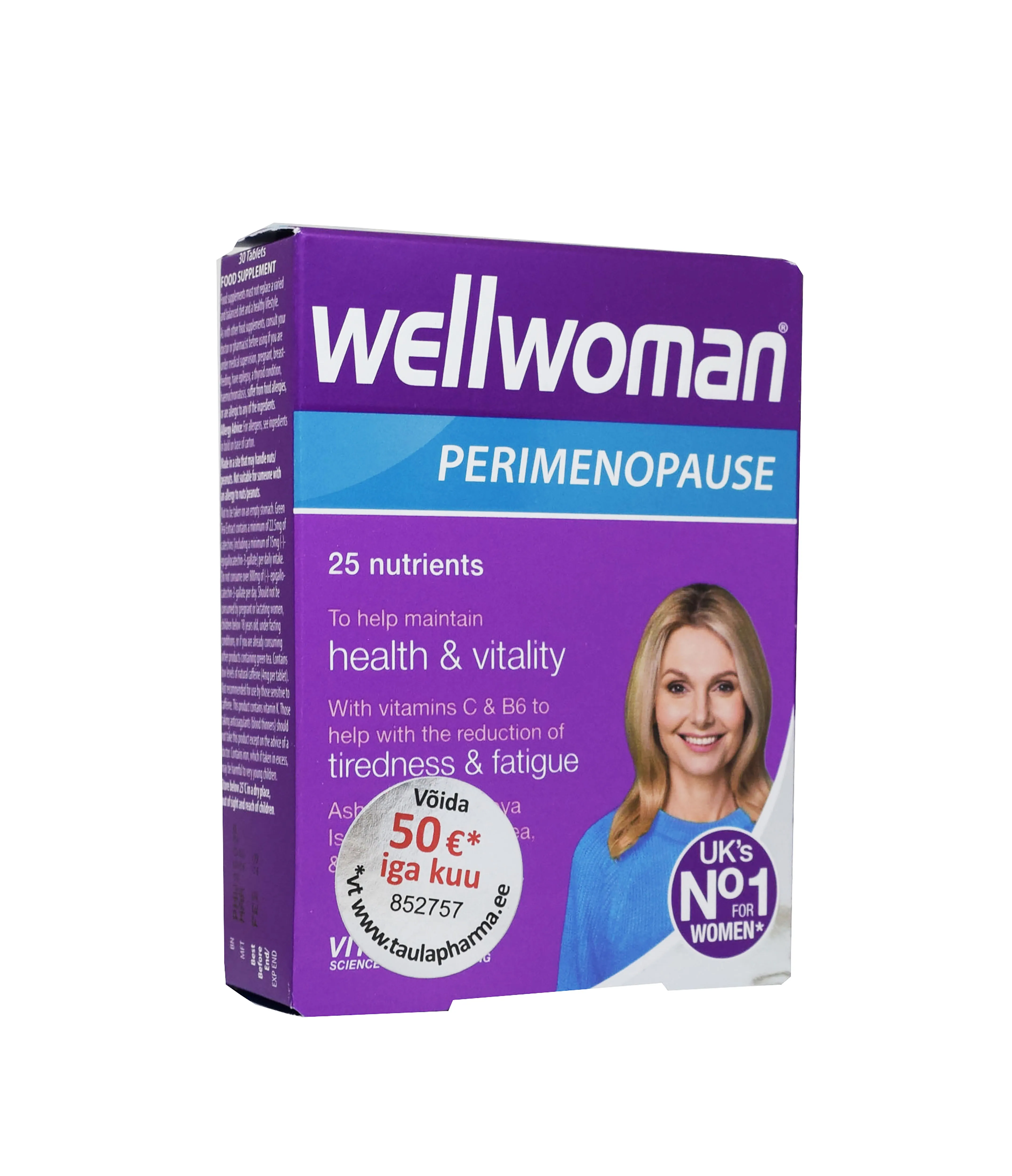 Toidulisand Wellwoman Perimenopause tab N30 - Tootepilt 