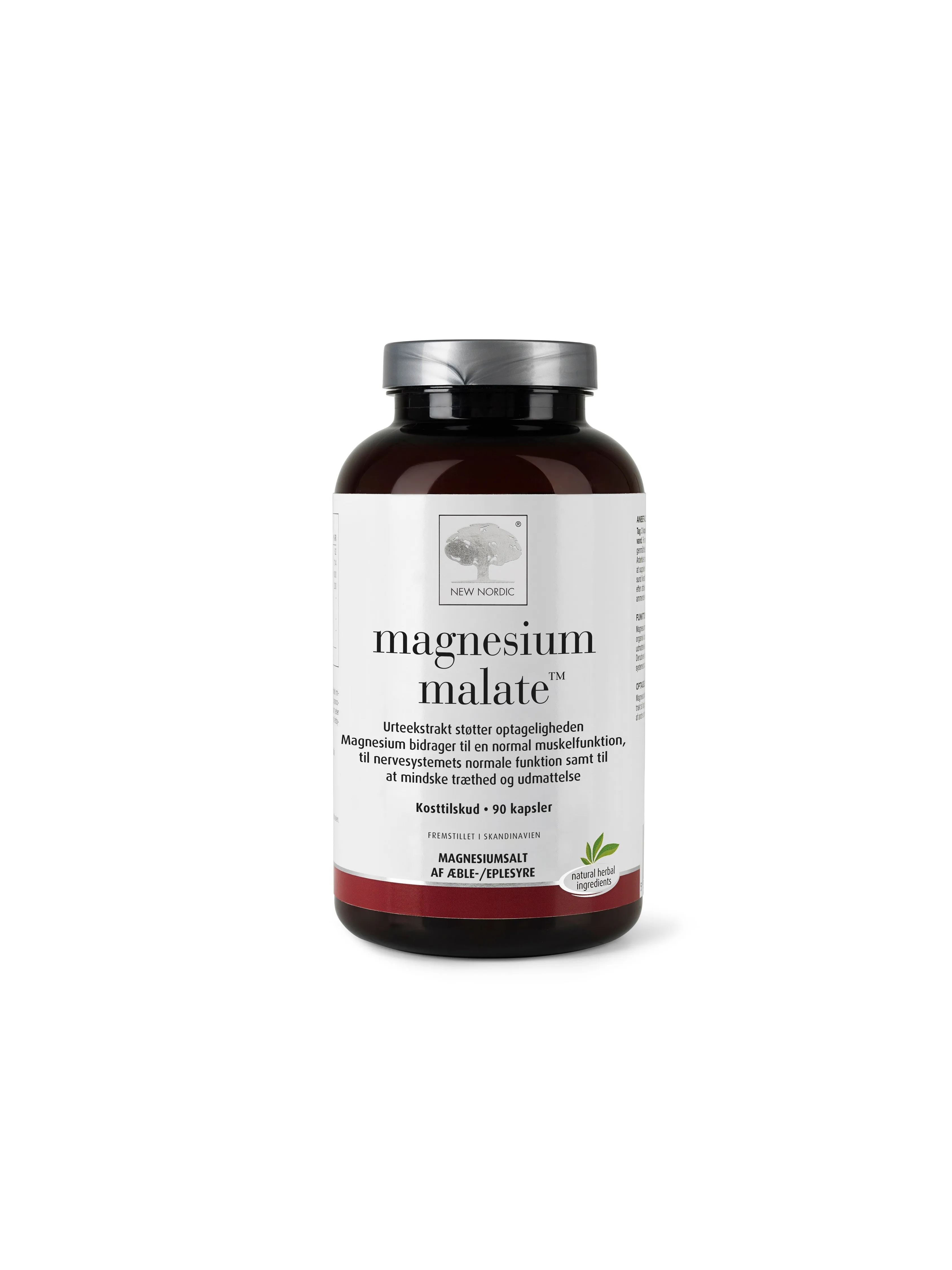 NEW NORDIC MAGNESIUM MALATE KAPSLID N90 - Tootepilt 