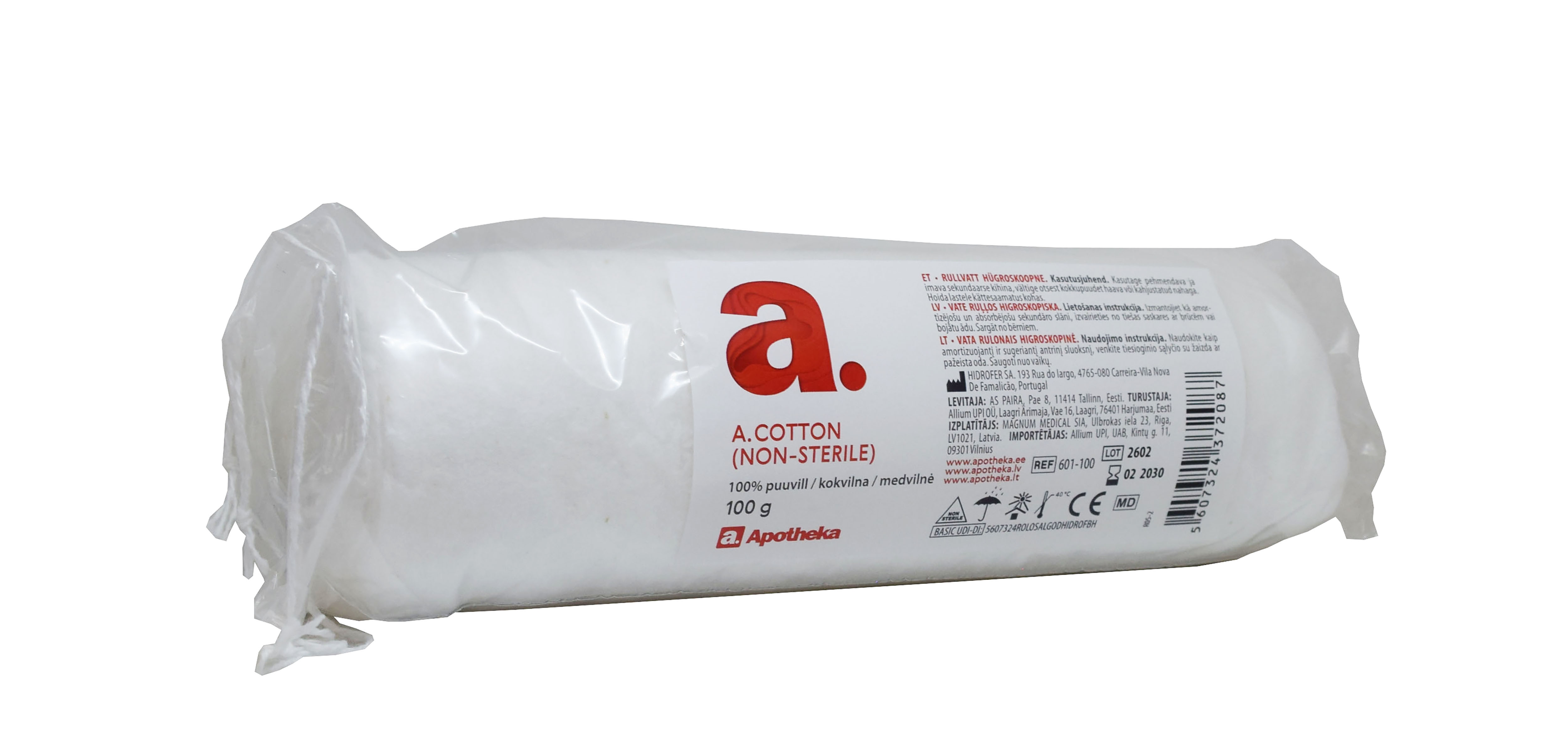 A. VATT (MITTESTERIILNE) 100G UUS - Tootepilt 
