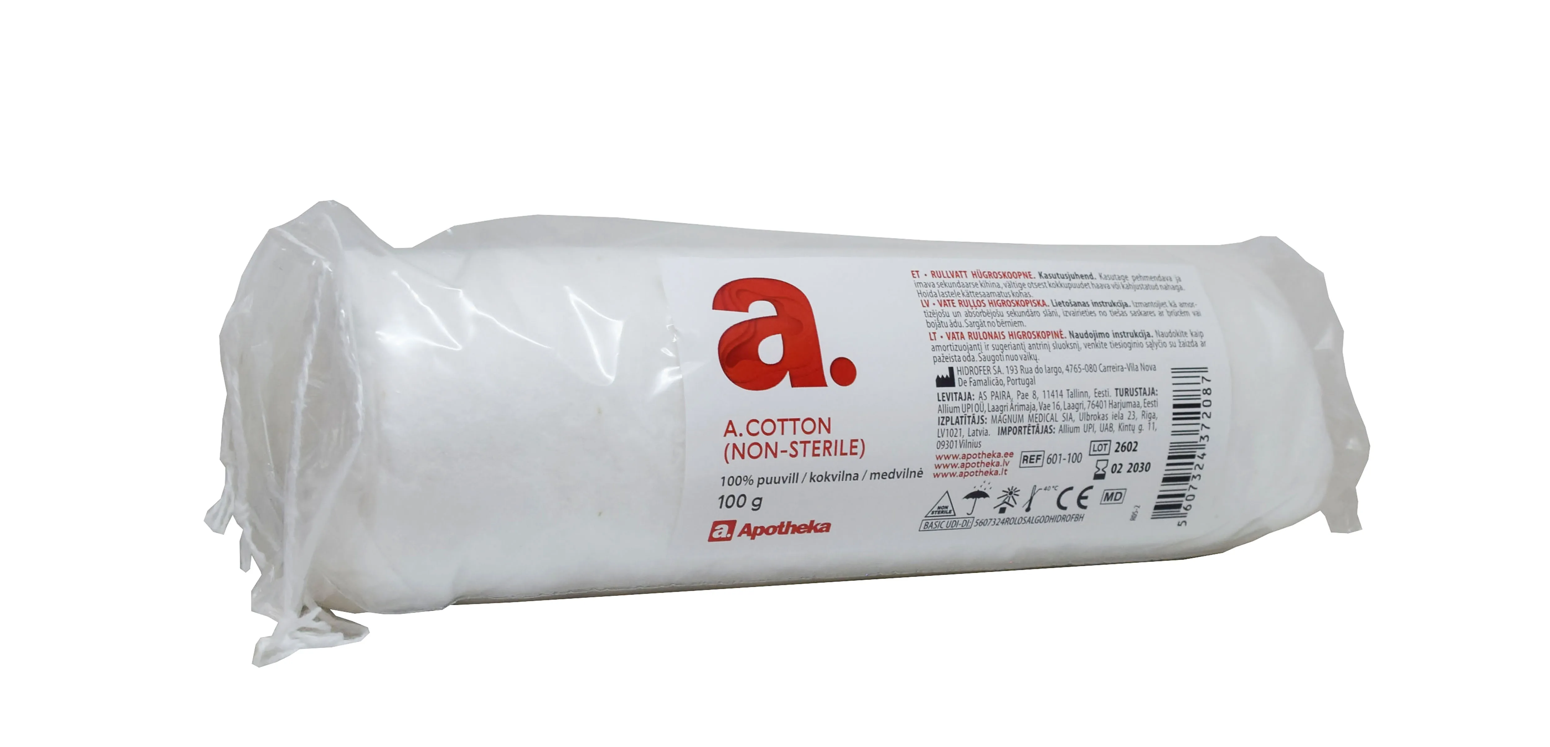 A. VATT (MITTESTERIILNE) 100G UUS - Tootepilt 