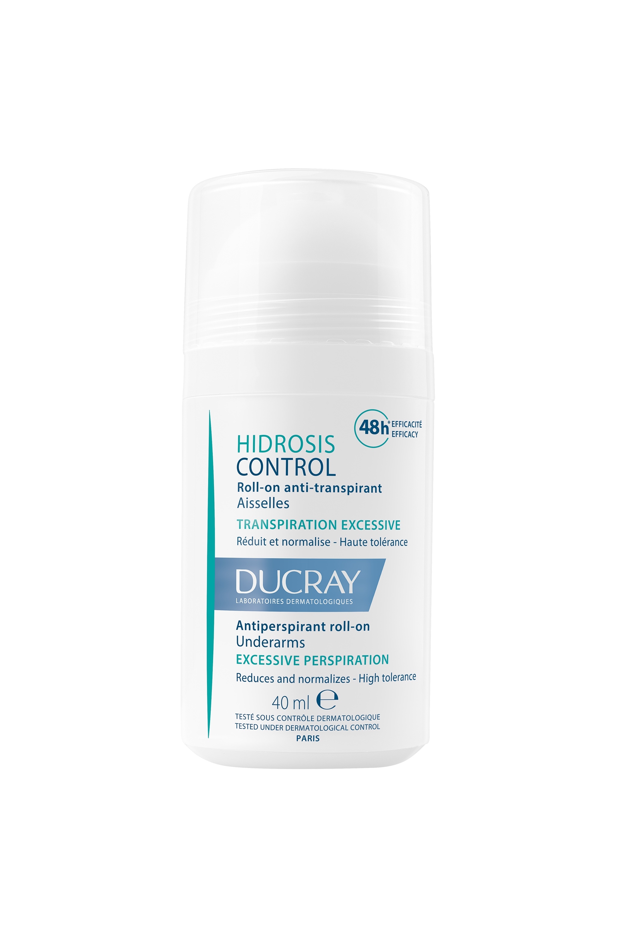 DUCRAY HIDROSIS CONTROL ANTIPERSPIRANT ROLL-ON 40ML - Tootepilt 