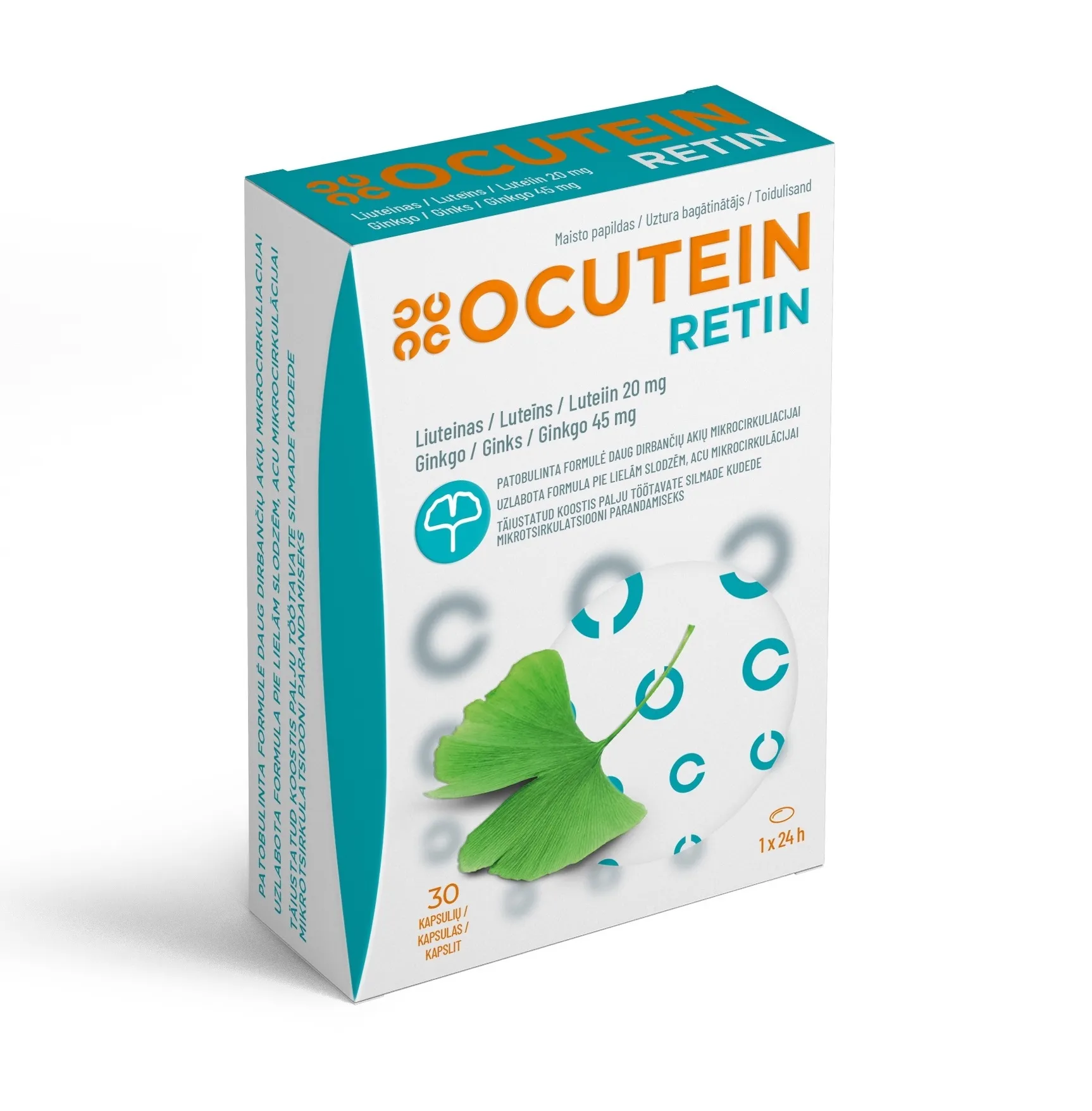 OCUTEIN RETIN luteiin kapslid N30 - Tootepilt 