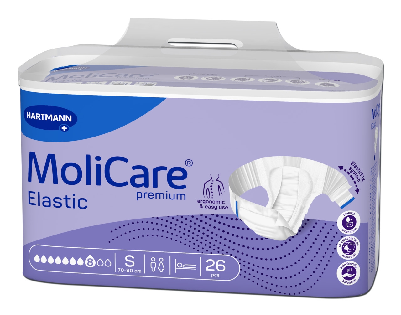 MOLICARE ELASTIC 8 TILKA S N26 - Tootepilt 