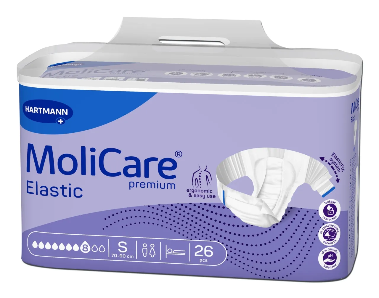 MOLICARE ELASTIC 8 TILKA S N26 - Tootepilt 