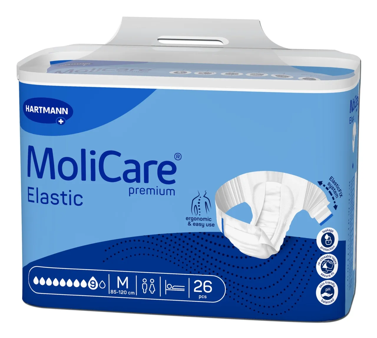 MOLICARE ELASTIC 9 TILKA M N26 - Tootepilt 